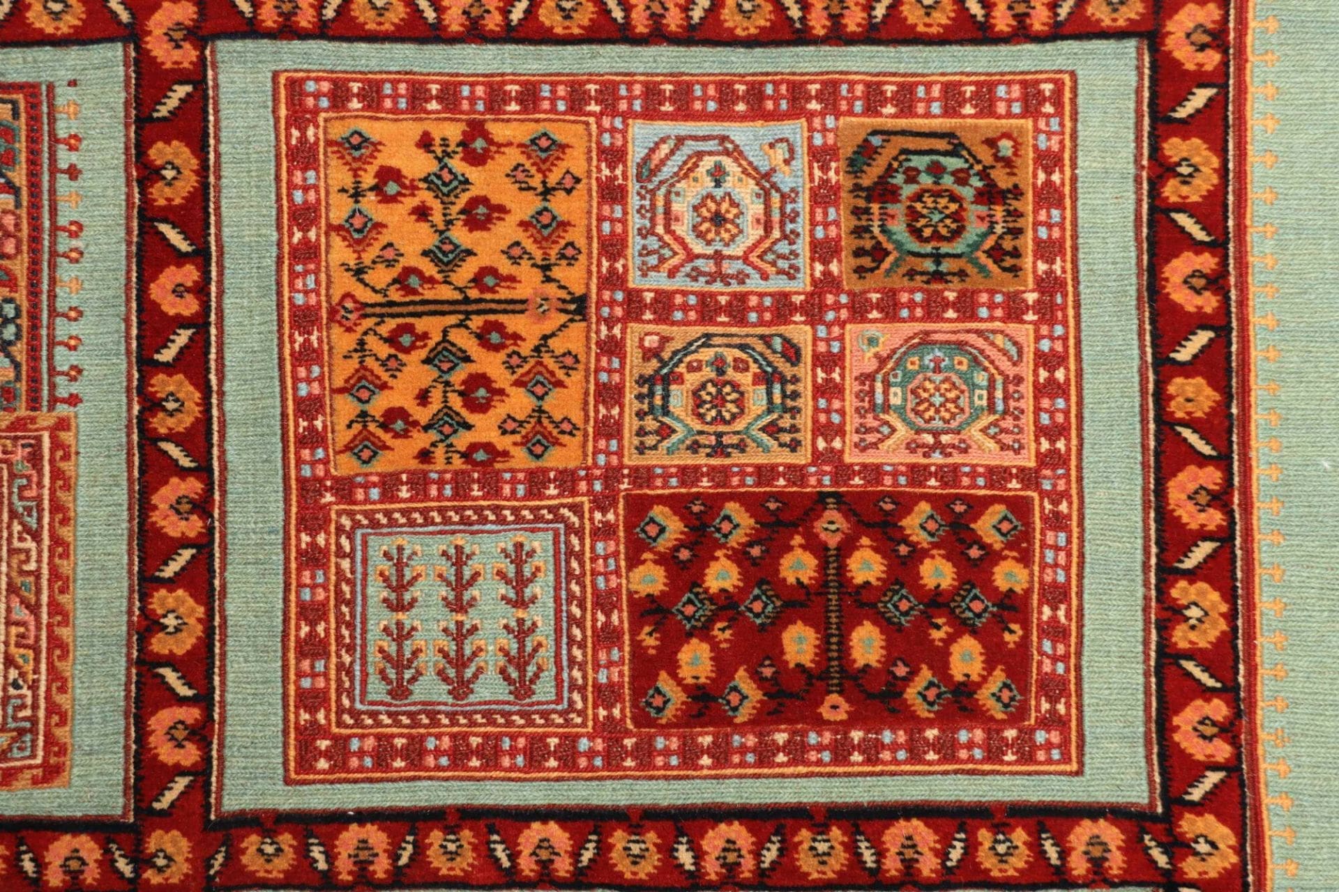 Nain Perserteppich 213 × 274 cm aus Wolle, handgeknüpft