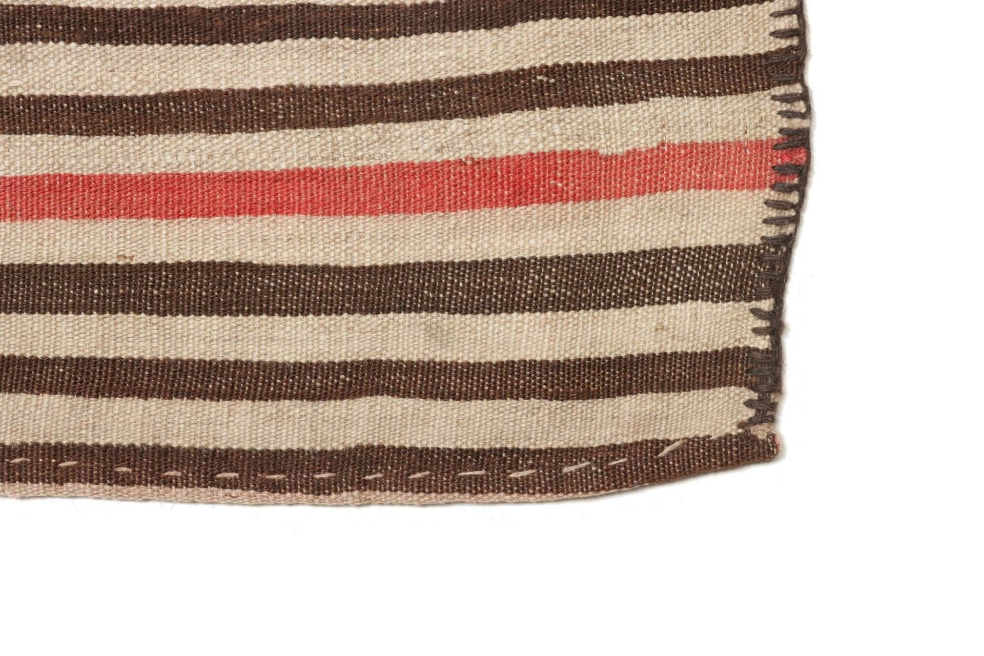 kelim-mazandra-210-x-390-cm-handgewebt-rustikales-flair-3 Kelim Perserteppich 210 × 390 cm aus Wolle, handgewebt