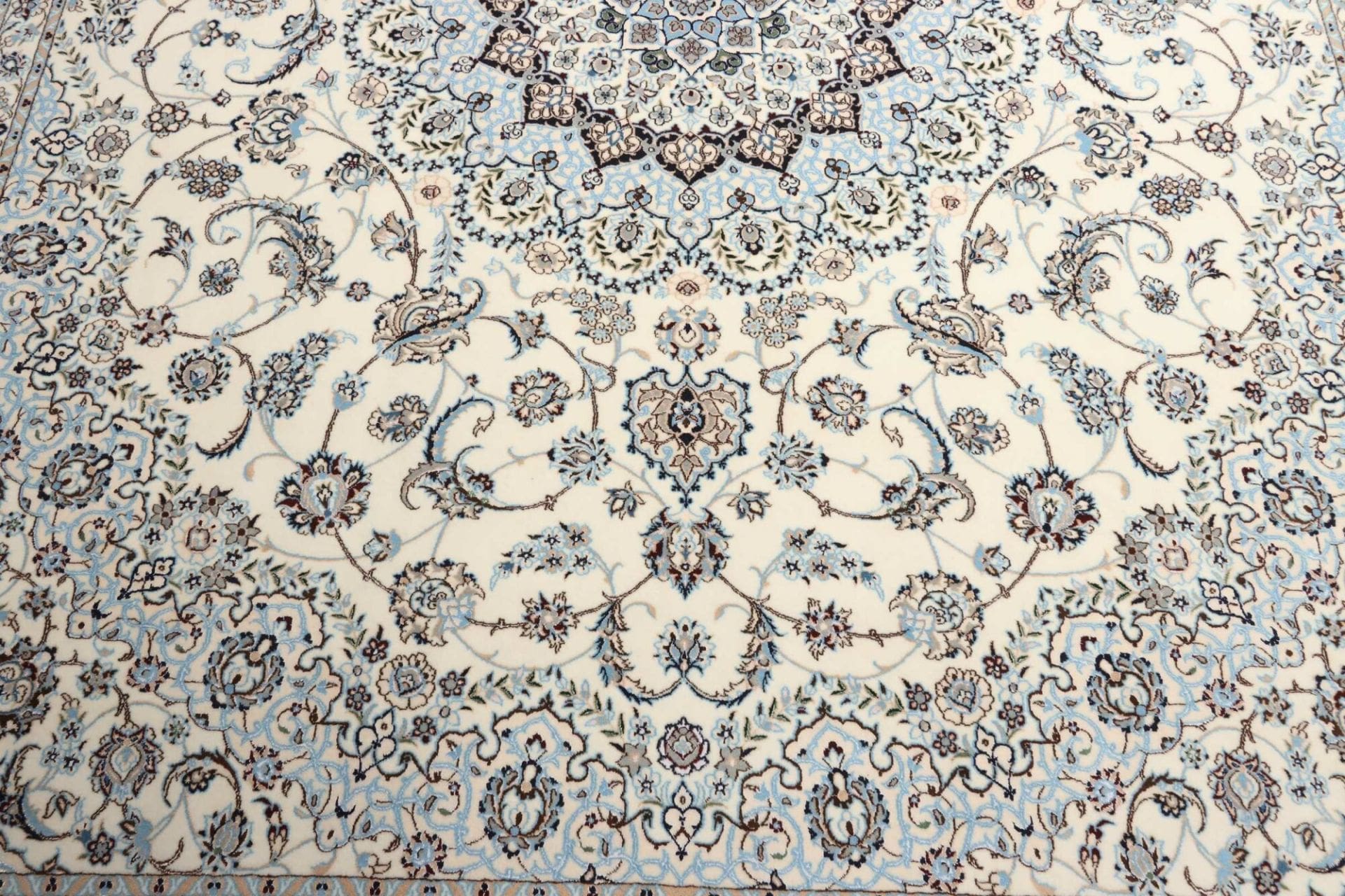 Handgeknüpfter Nain Perserteppich, 259 × 312 cm, Wolle
