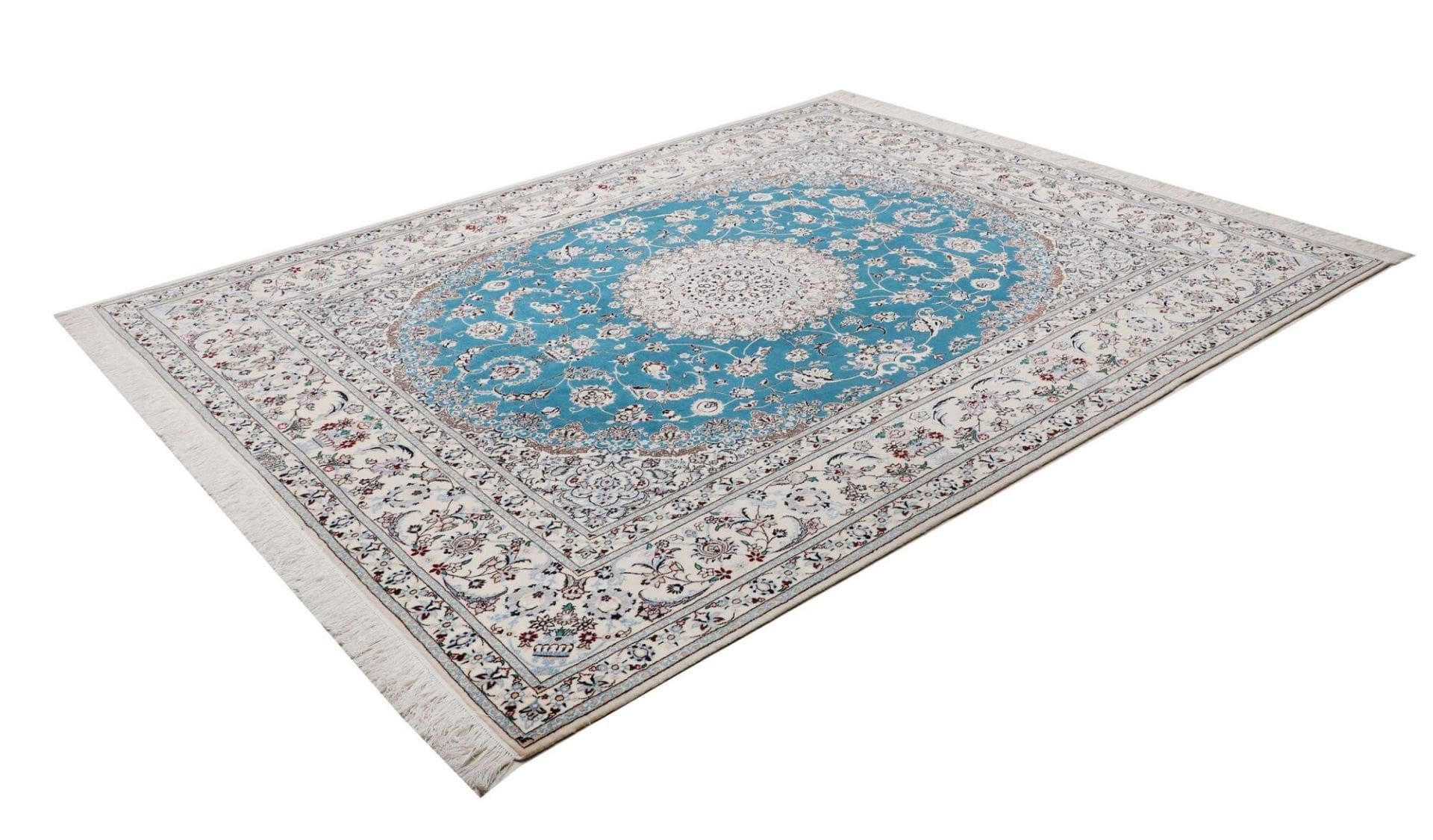 Handgeknüpfter Nain Perserteppich 208 × 256 cm