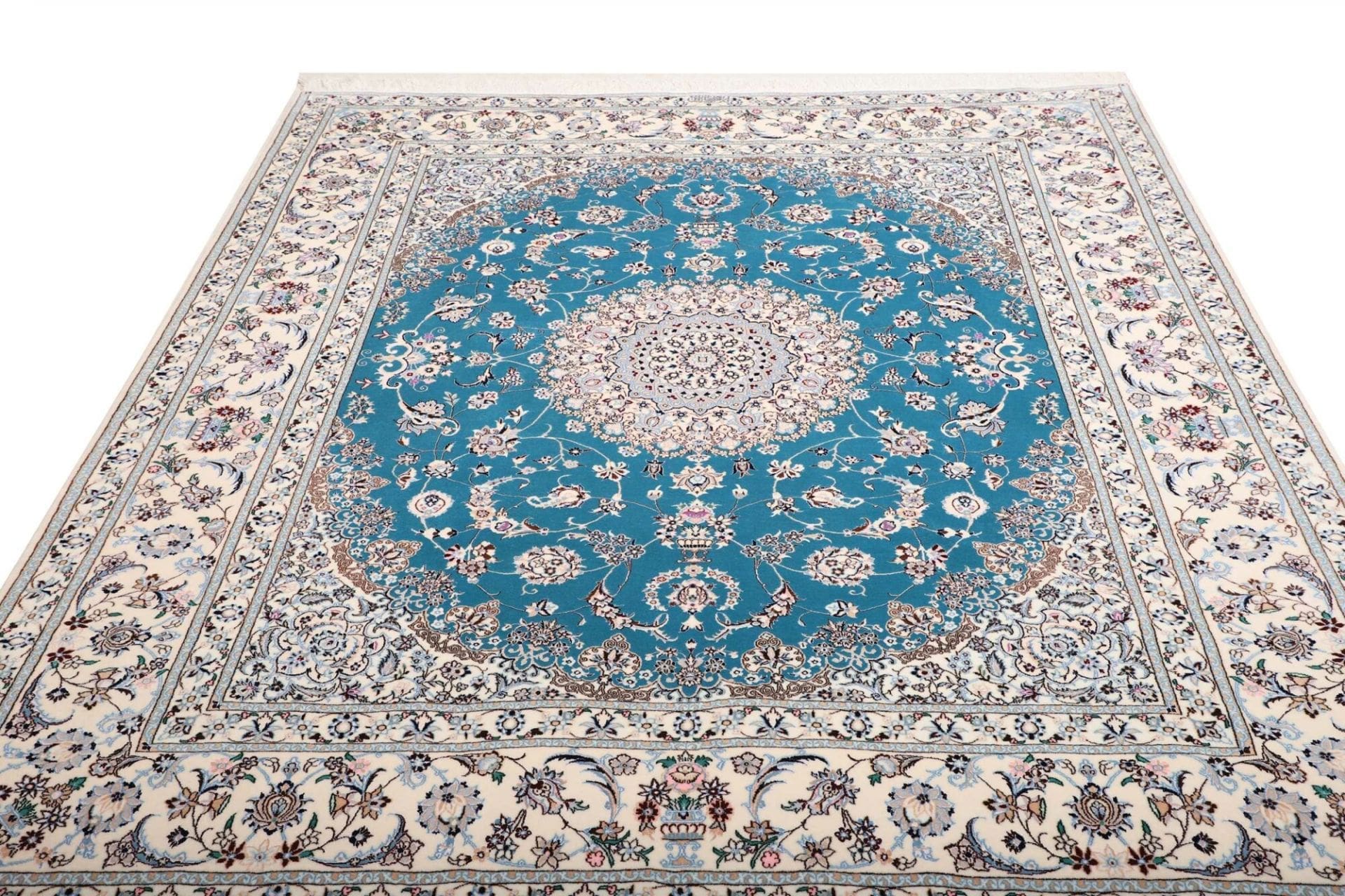 Handgeknüpfter Nain Perserteppich 208 × 256 cm