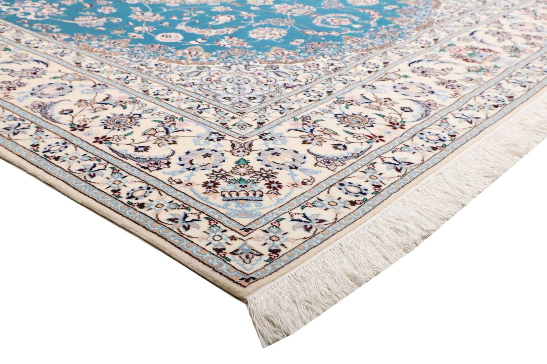 Handgeknüpfter Nain Perserteppich 208 × 256 cm