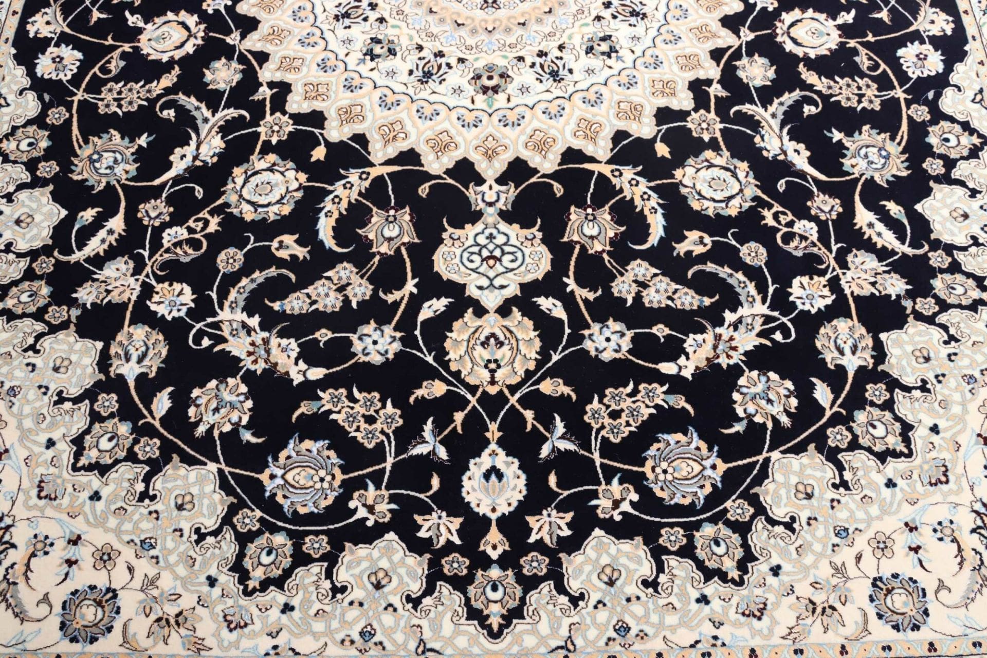Handgeknüpfter Nain Perserteppich, 262 × 316 cm, Wolle