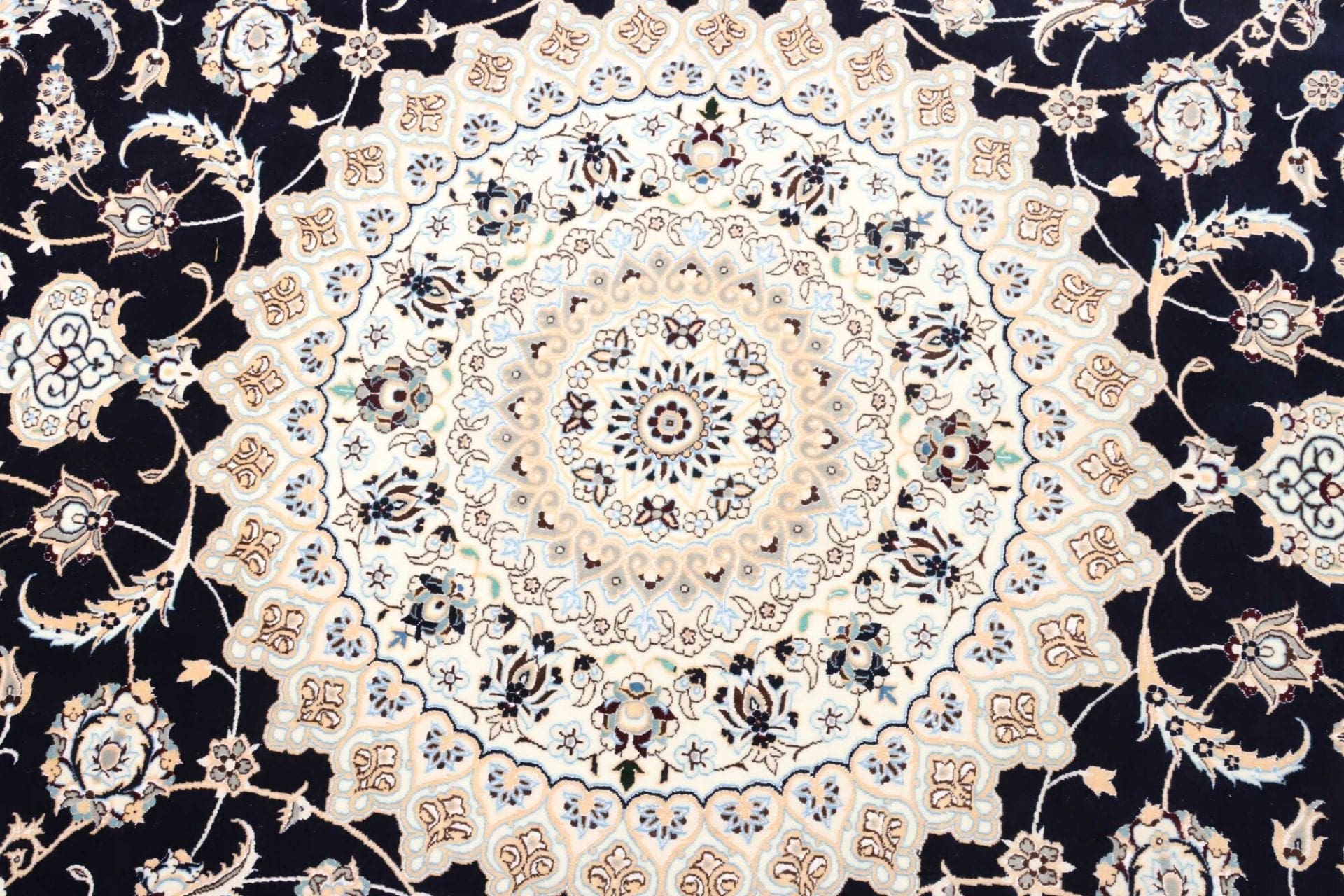 Handgeknüpfter Nain Perserteppich, 262 × 316 cm, Wolle