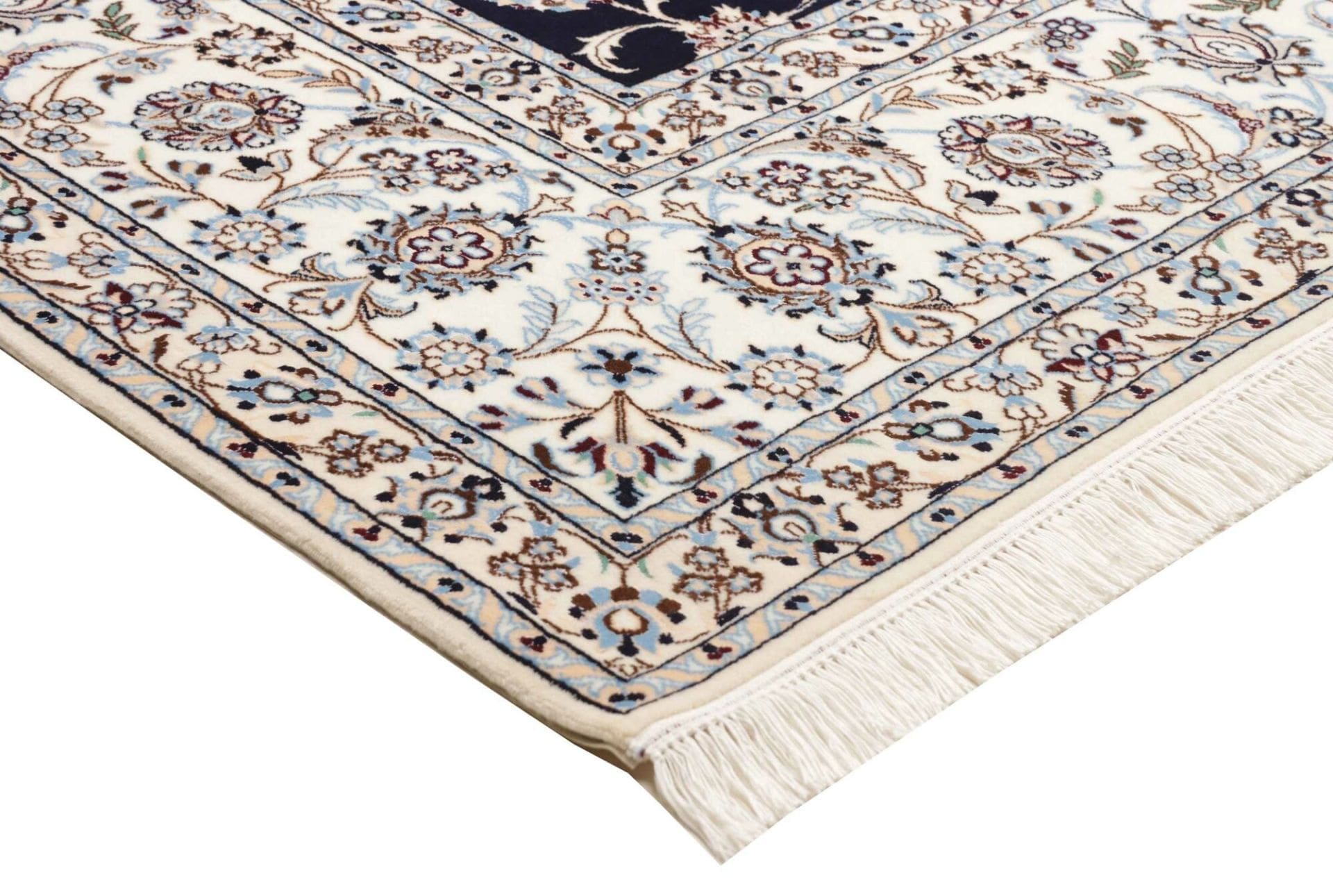 Handgeknüpfter Nain Perserteppich 209 × 252 cm