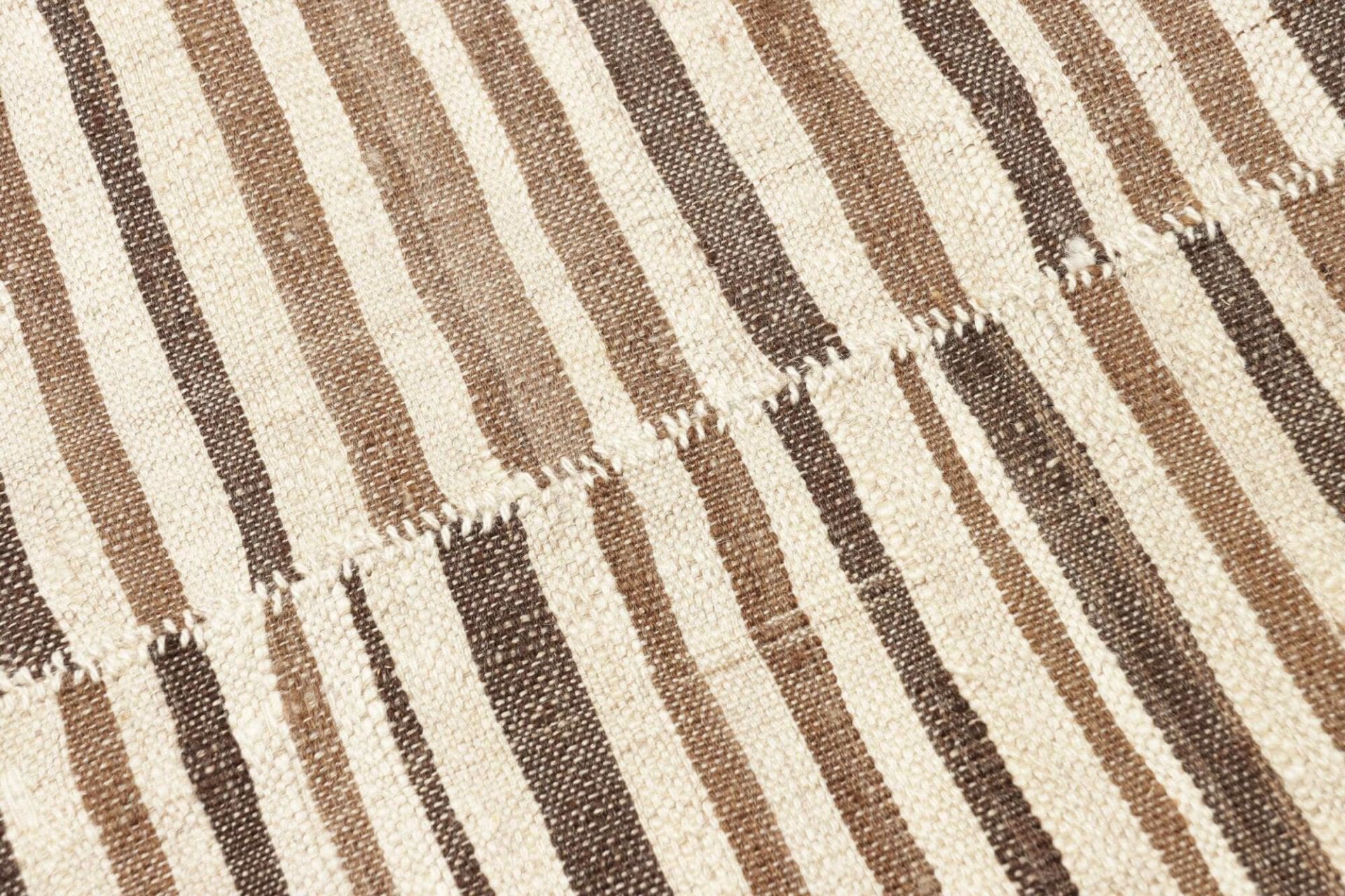 Handgewebter Kelim Perserteppich, 209 × 395 cm, Wolle