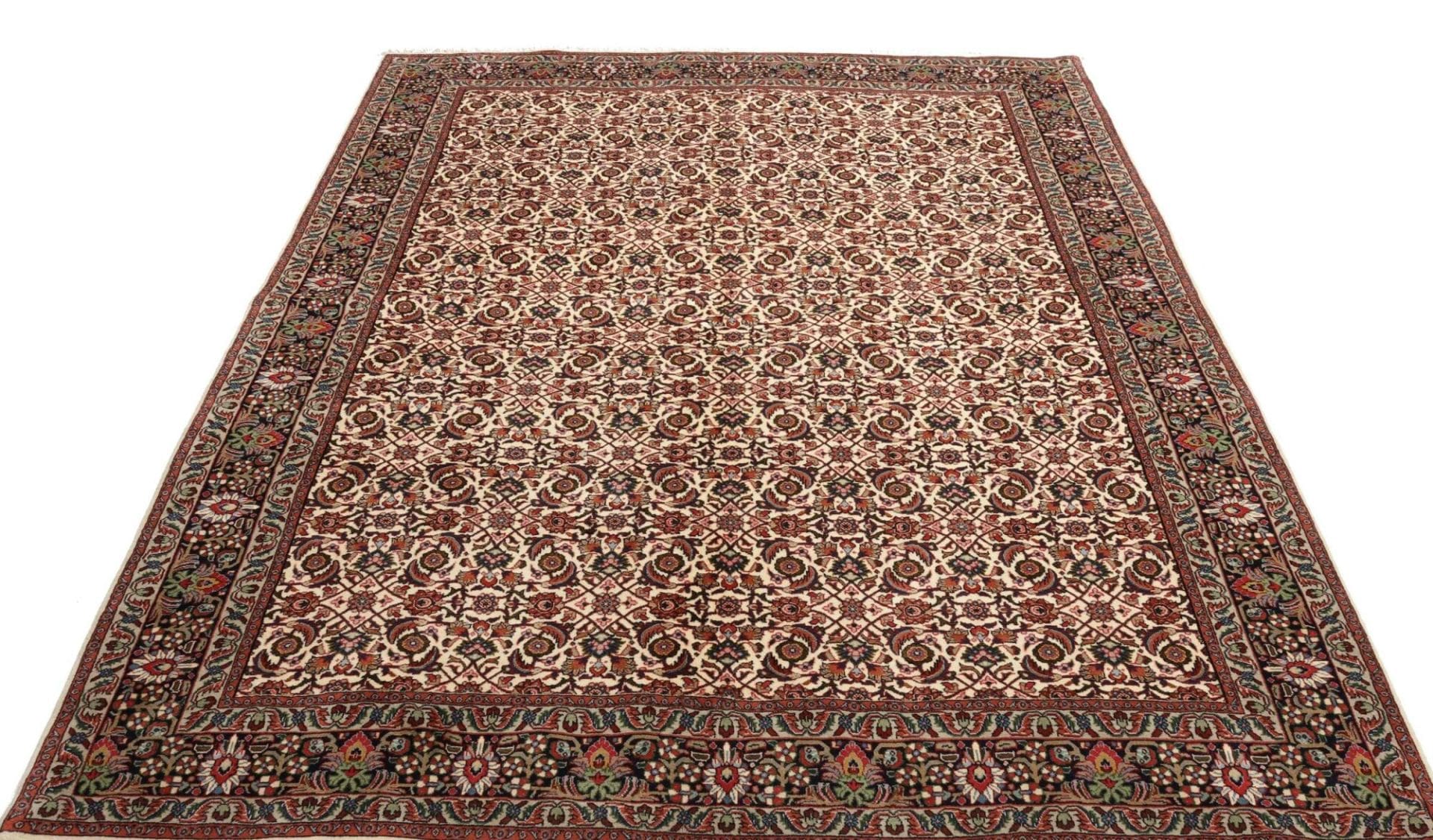 Bijar Perserteppich 181 × 247 cm aus Wolle, handgeknüpft