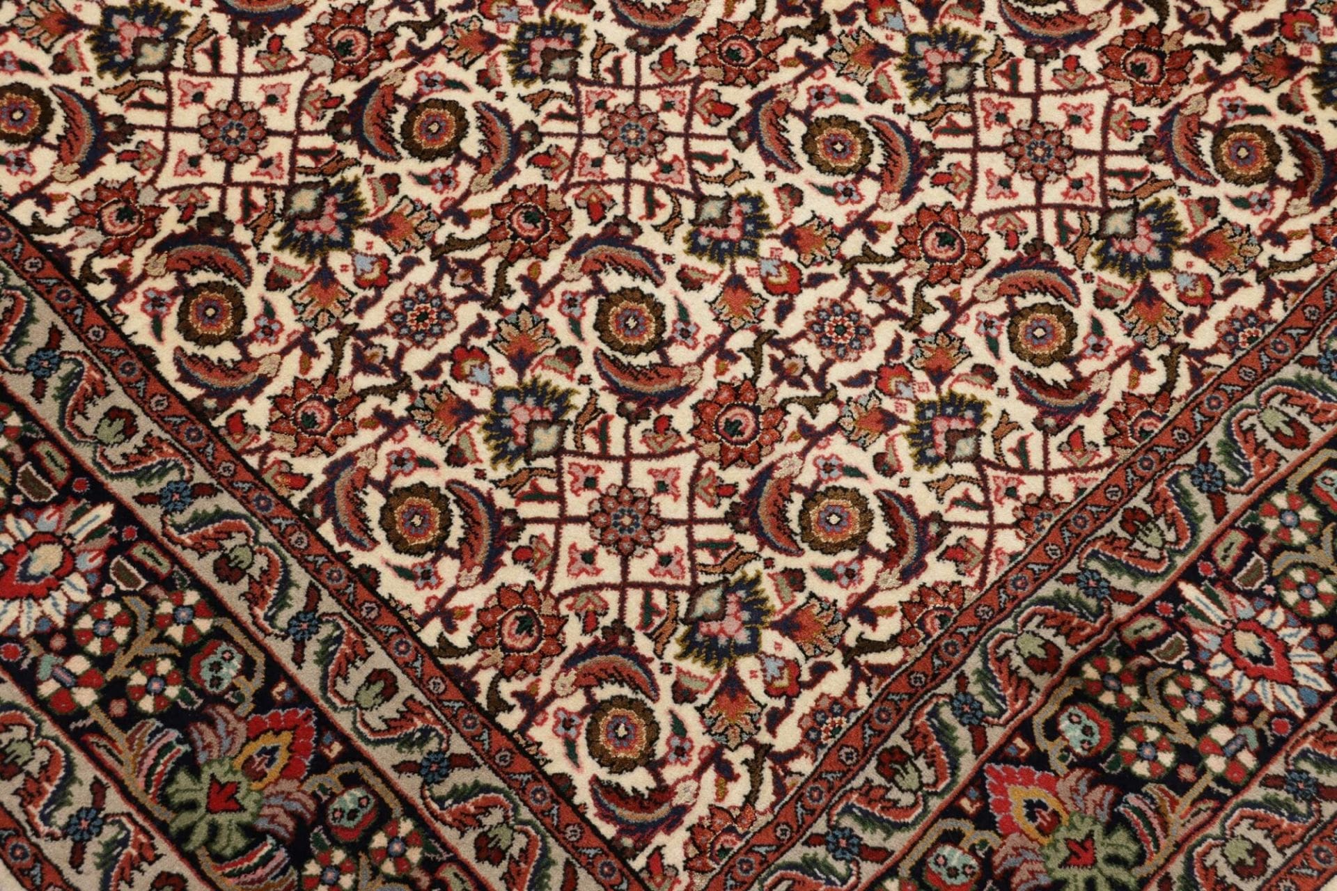 Bijar Perserteppich 181 × 247 cm aus Wolle, handgeknüpft