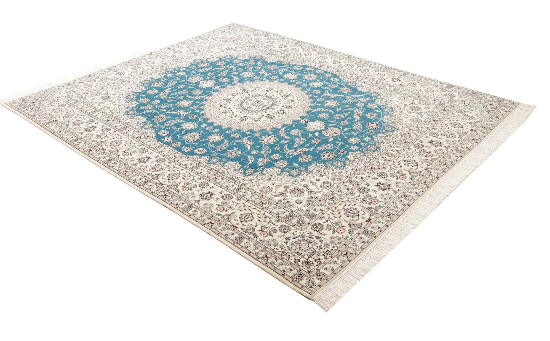 Nain Perserteppich 216 × 260 cm aus Wolle, handgeknüpft