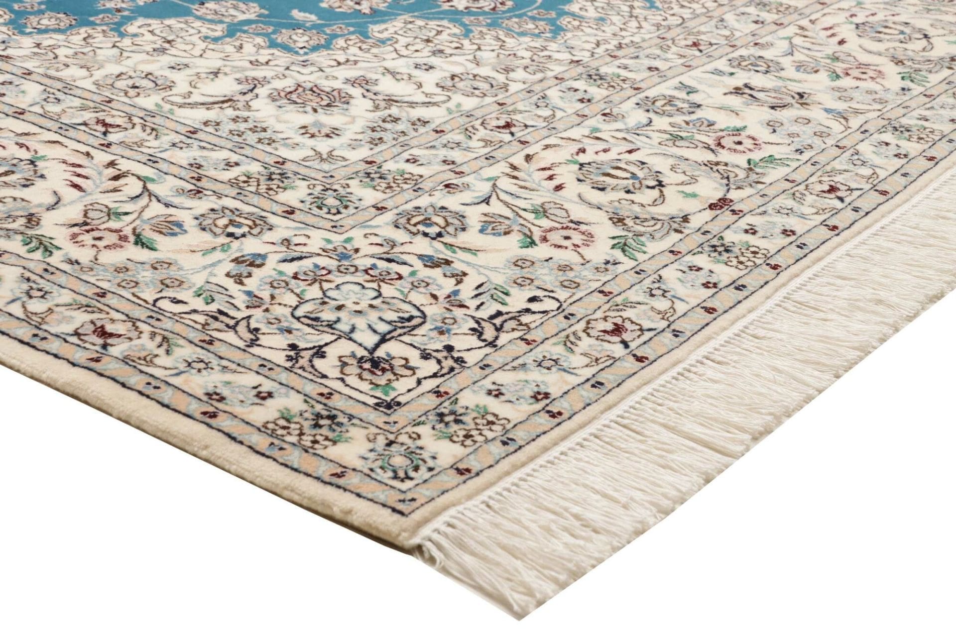 Nain Perserteppich 216 × 260 cm aus Wolle, handgeknüpft