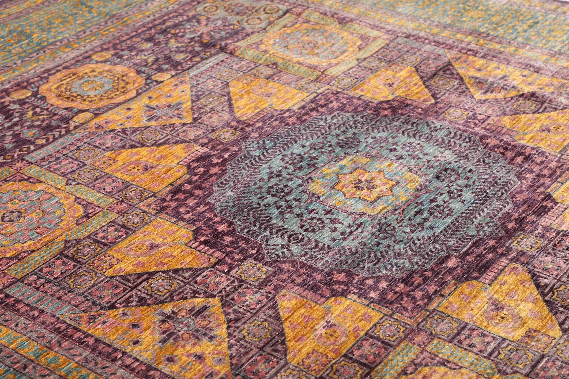 mamluk-orientteppich-248-x-298cm-handgeknupft-schurwolle-6 Mamluk Orientteppich 248 × 298 cm aus Wolle, handgeknüpft