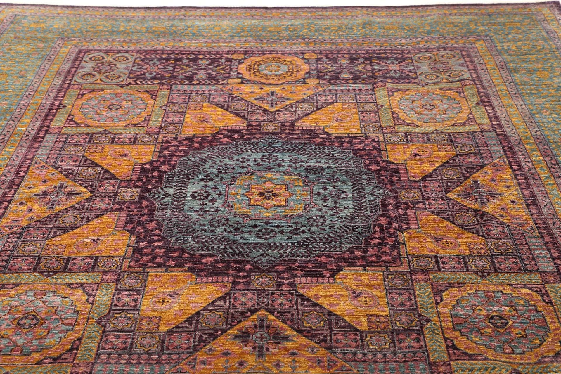 mamluk-orientteppich-248-x-298cm-handgeknupft-schurwolle-7 Mamluk Orientteppich 248 × 298 cm aus Wolle, handgeknüpft