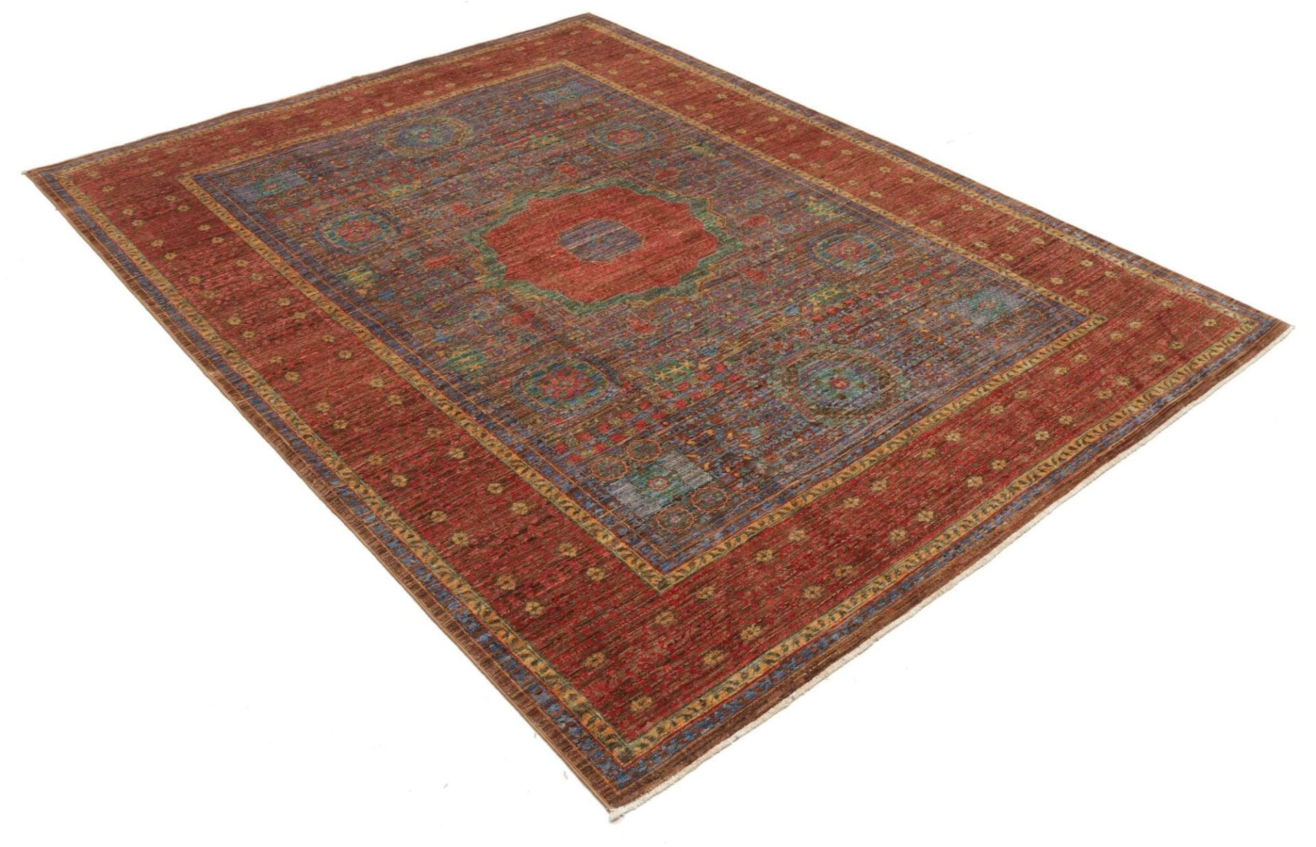mamluk-orientteppich-180-x-235-cm-aus-schurwolle-handgeknupft-2 Mamluk Orientteppich 180 × 235 cm aus Wolle, handgeknüpft