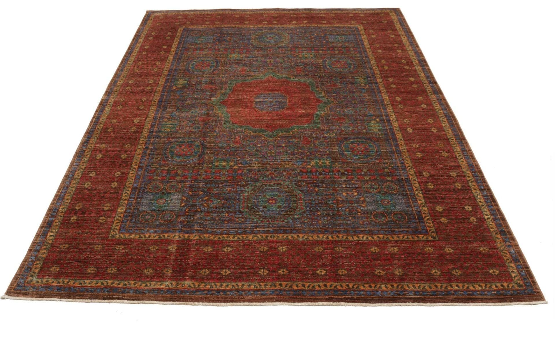 mamluk-orientteppich-180-x-235-cm-aus-schurwolle-handgeknupft-3 Mamluk Orientteppich 180 × 235 cm aus Wolle, handgeknüpft