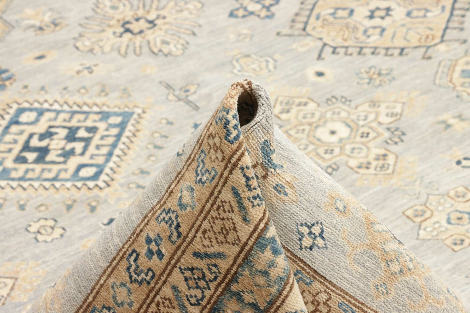 Handgeknüpfter Kazak Orientteppich 283 × 369 cm