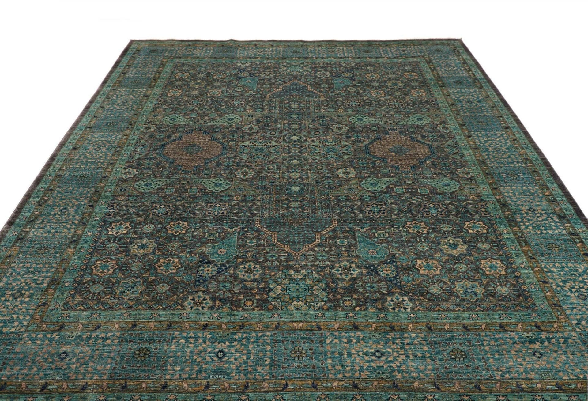 mamluk-orientteppich-254-x-306-cm-schurwolle-handgeknupft-2 Mamluk Orientteppich 254 × 306 cm aus Wolle, handgeknüpft