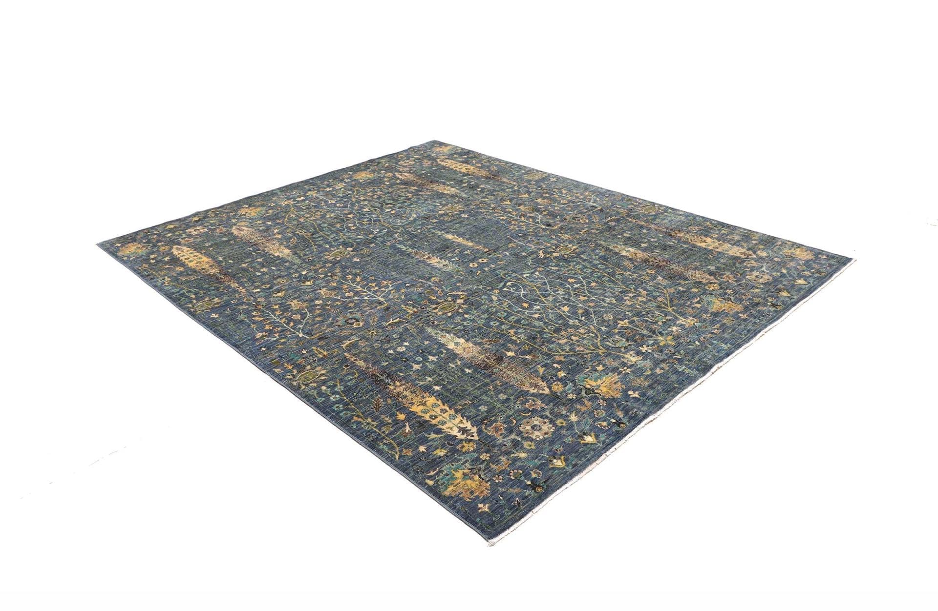 Handgeknüpfter Samarkand Orientteppich, 205 × 247 cm, Wolle