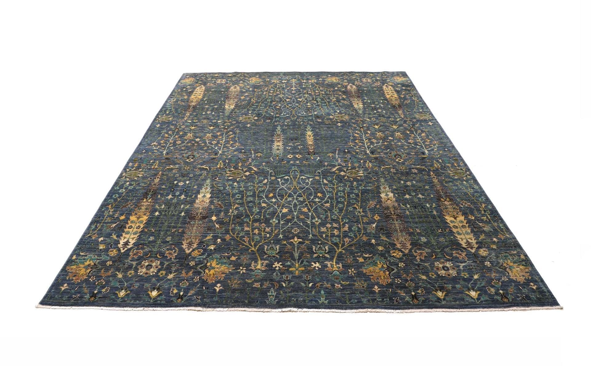 Handgeknüpfter Samarkand Orientteppich, 205 × 247 cm, Wolle
