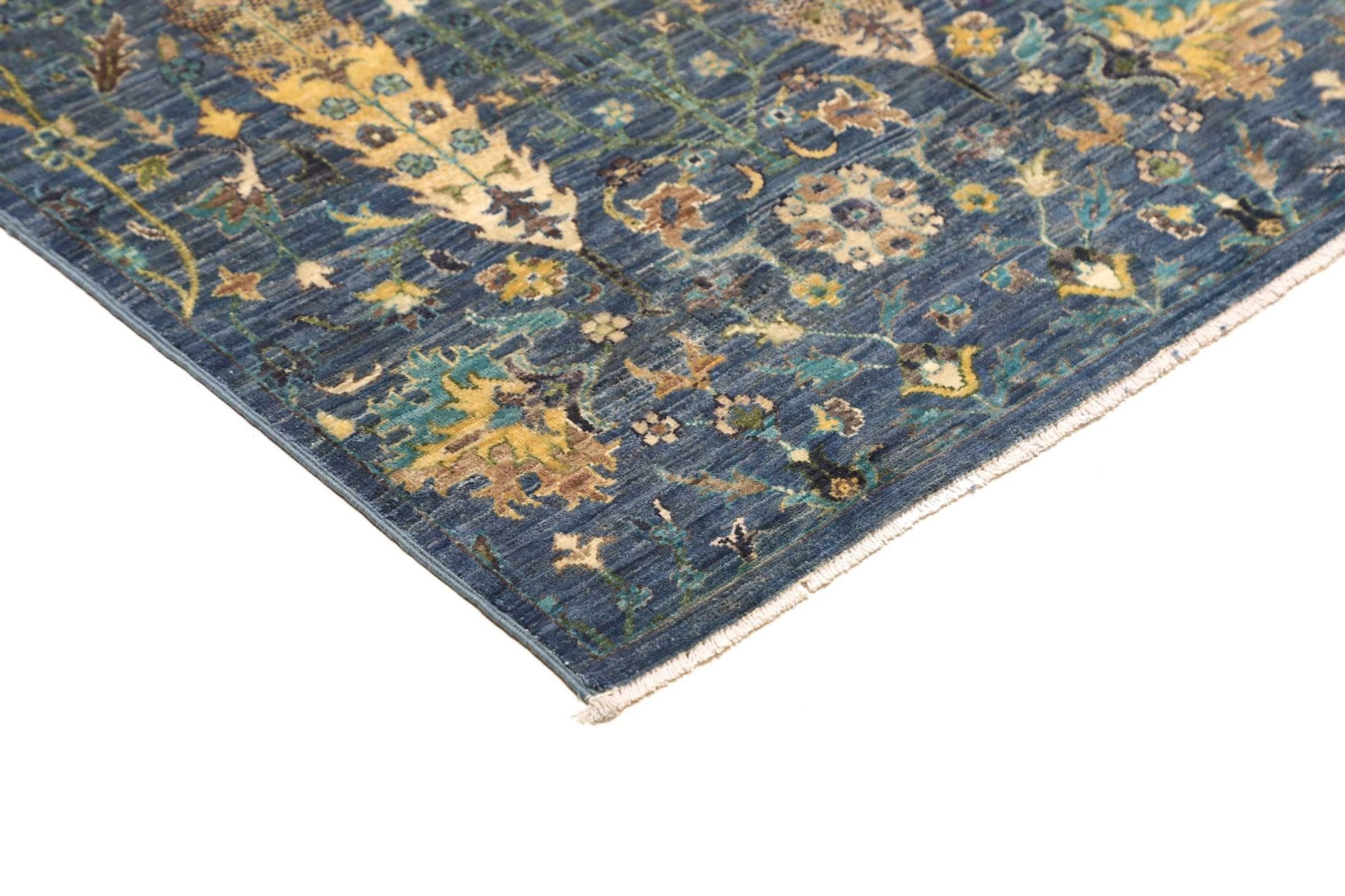 Handgeknüpfter Samarkand Orientteppich, 205 × 247 cm, Wolle