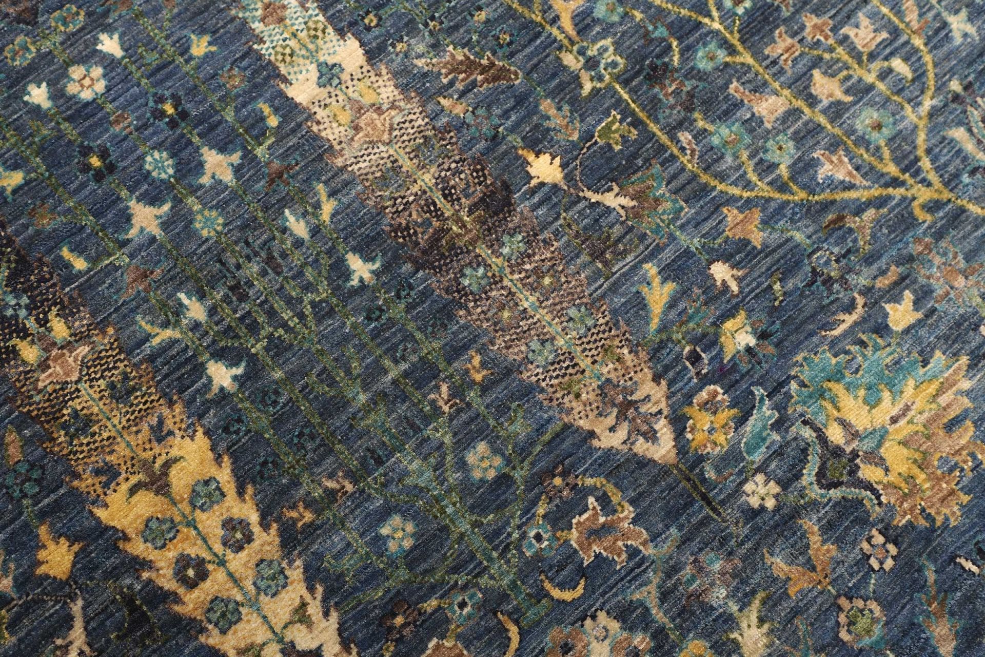 Handgeknüpfter Samarkand Orientteppich, 205 × 247 cm, Wolle