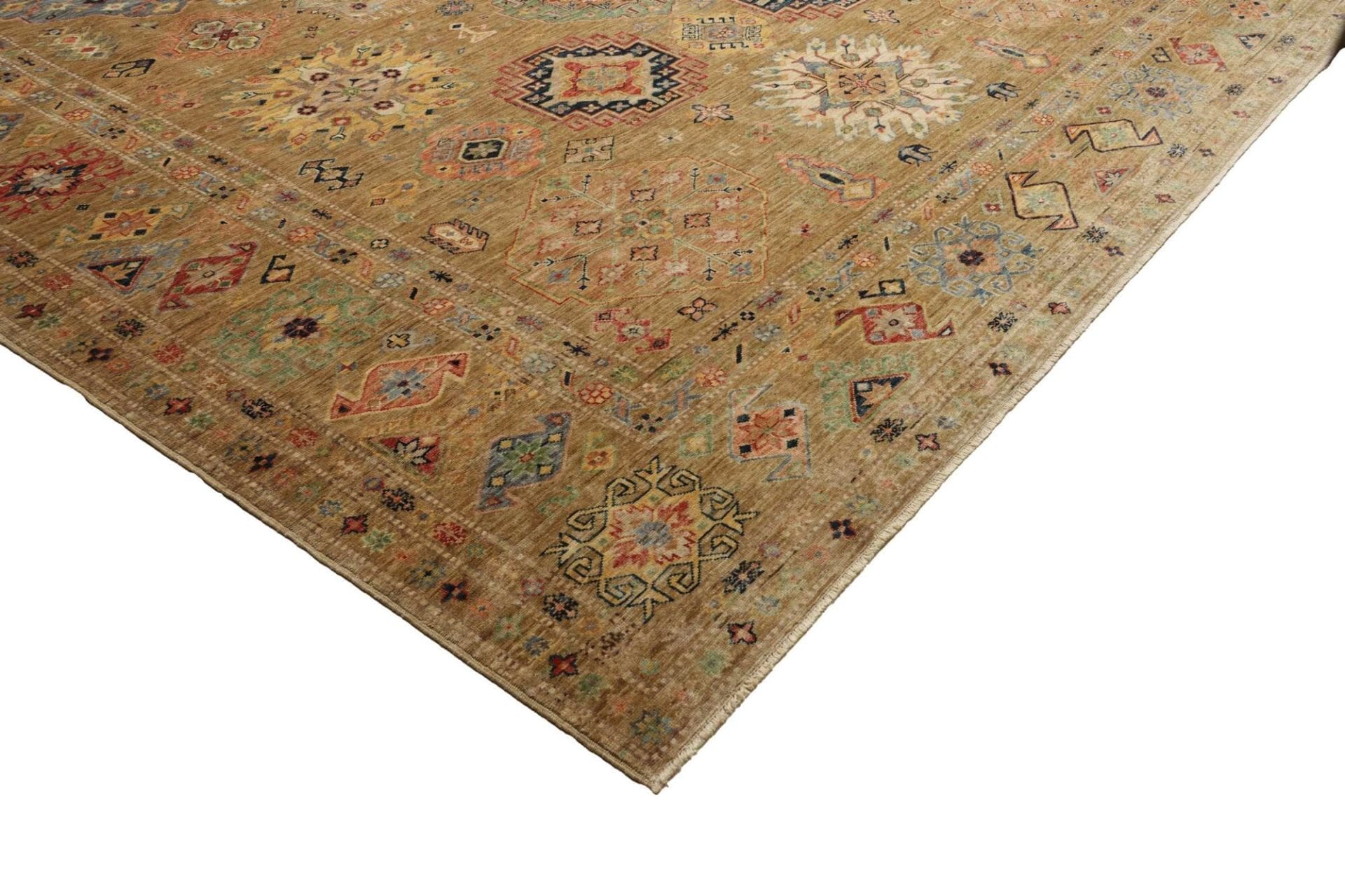 Handgeknüpfter Kazak Orientteppich 282 × 374 cm