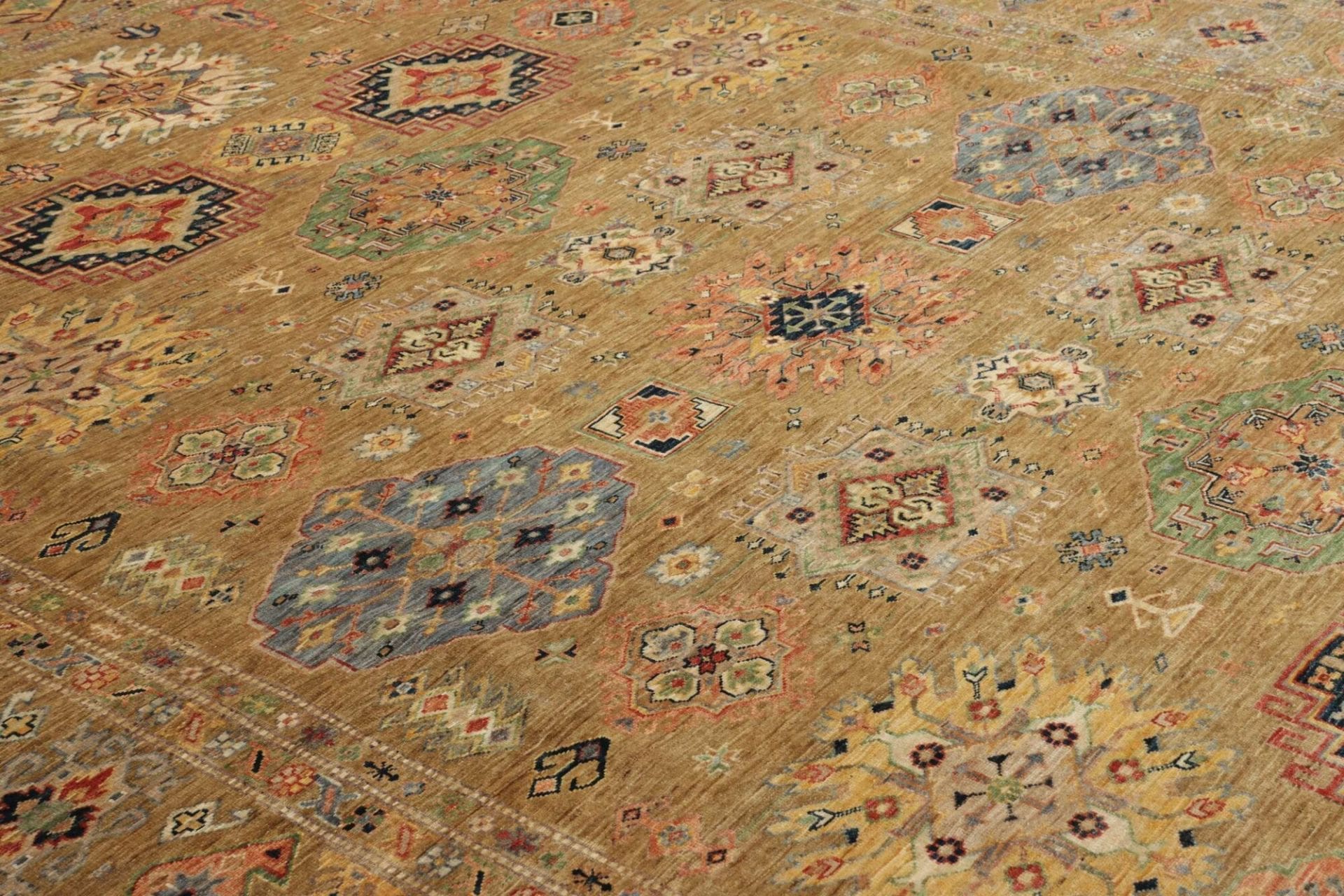 Handgeknüpfter Kazak Orientteppich 282 × 374 cm