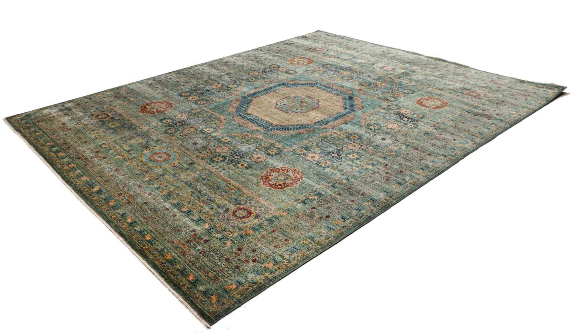 mamluk-orientteppich-254-x-317-cm-schurwolle-handgeknupft-1 Mamluk Orientteppich 254 × 317 cm aus Wolle, handgeknüpft