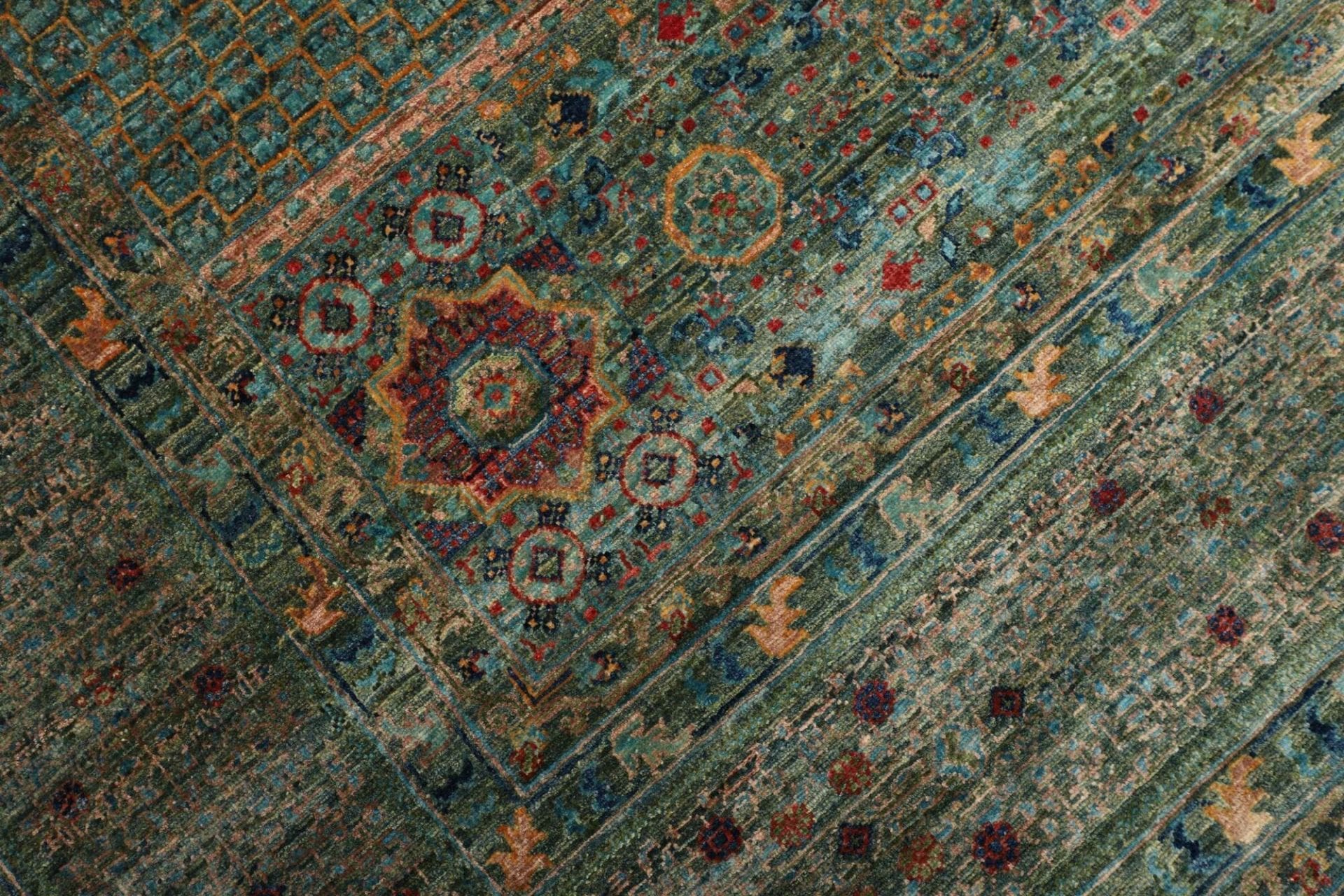 mamluk-orientteppich-254-x-317-cm-schurwolle-handgeknupft-5 Mamluk Orientteppich 254 × 317 cm aus Wolle, handgeknüpft