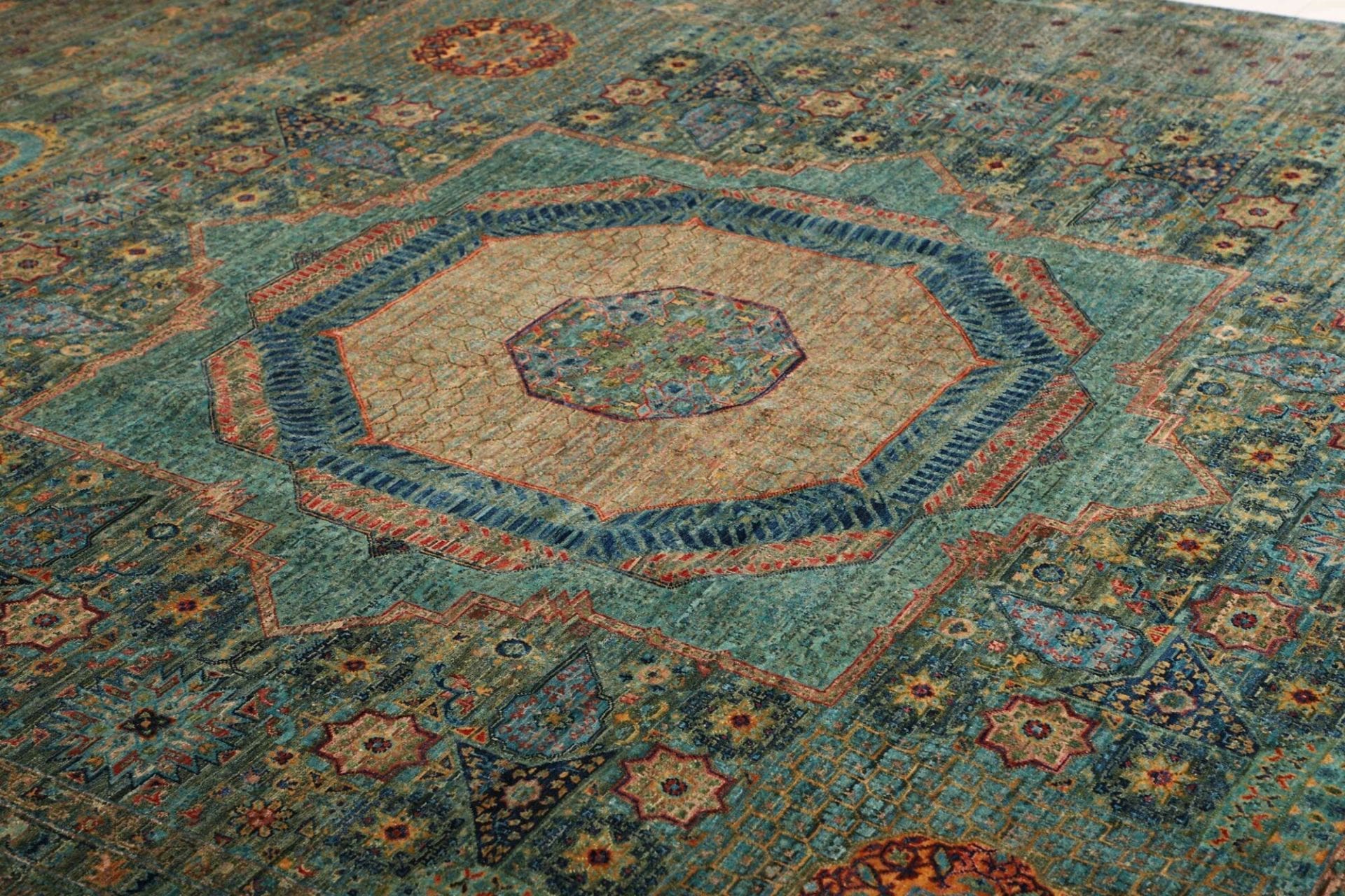 mamluk-orientteppich-254-x-317-cm-schurwolle-handgeknupft-6 Mamluk Orientteppich 254 × 317 cm aus Wolle, handgeknüpft