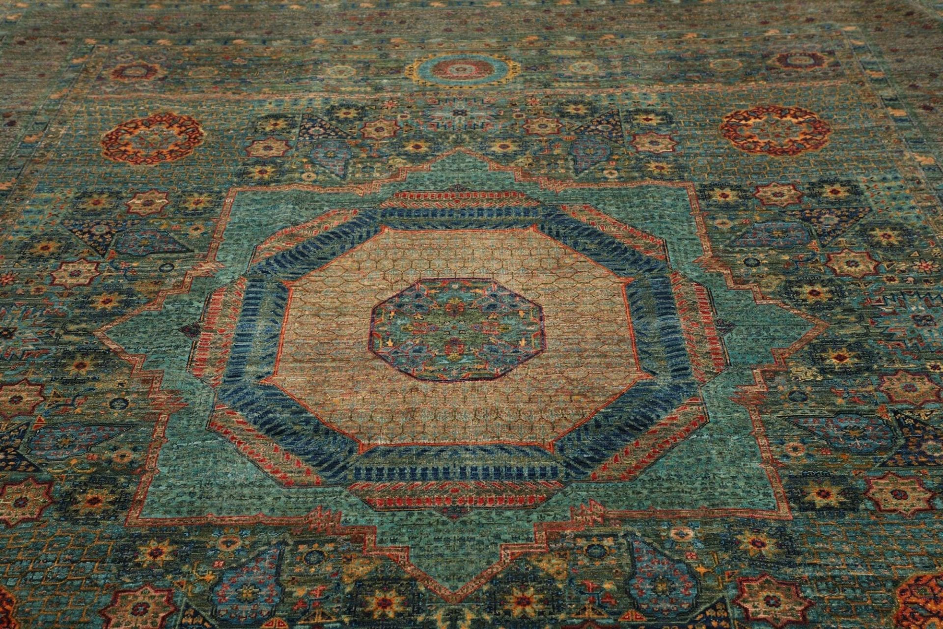mamluk-orientteppich-254-x-317-cm-schurwolle-handgeknupft-7 Mamluk Orientteppich 254 × 317 cm aus Wolle, handgeknüpft