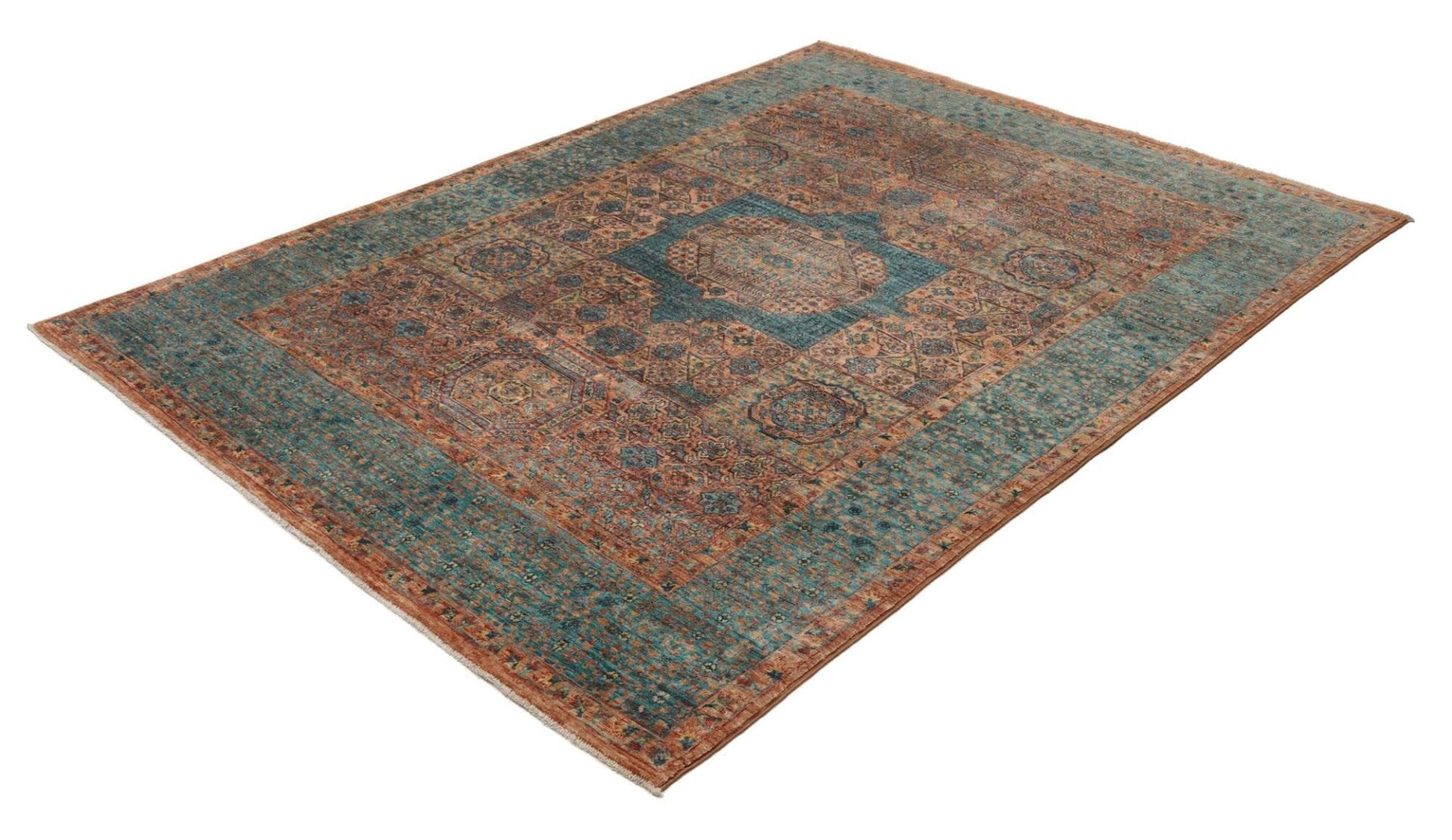 Mamluk Orientteppich 178 × 237 cm aus Wolle, handgeknüpft