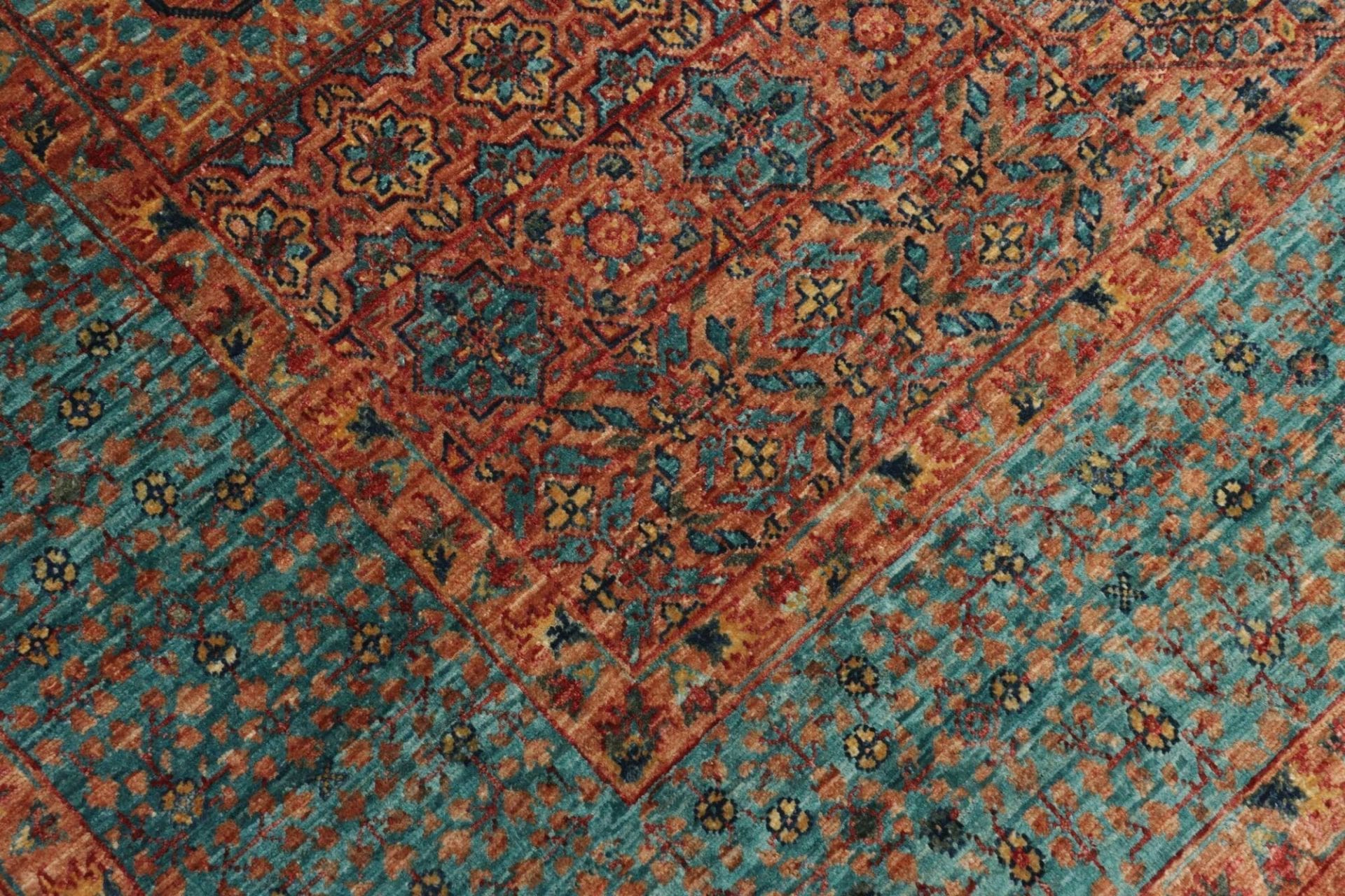 Mamluk Orientteppich 178 × 237 cm aus Wolle, handgeknüpft