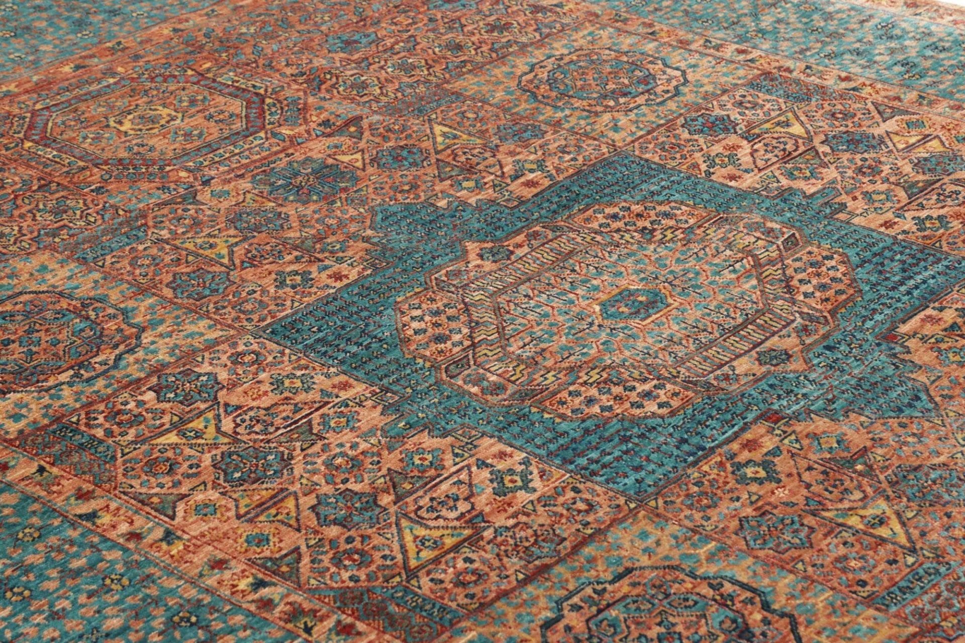 Mamluk Orientteppich 178 × 237 cm aus Wolle, handgeknüpft