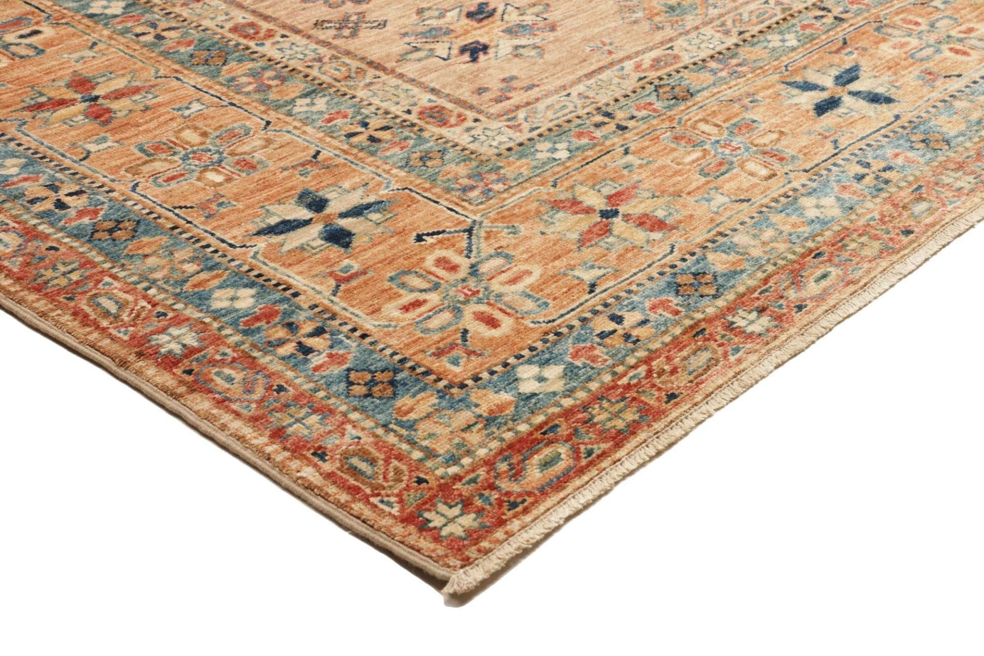 Kazak Orientteppich 249 × 299 cm aus Wolle, handgeknüpft