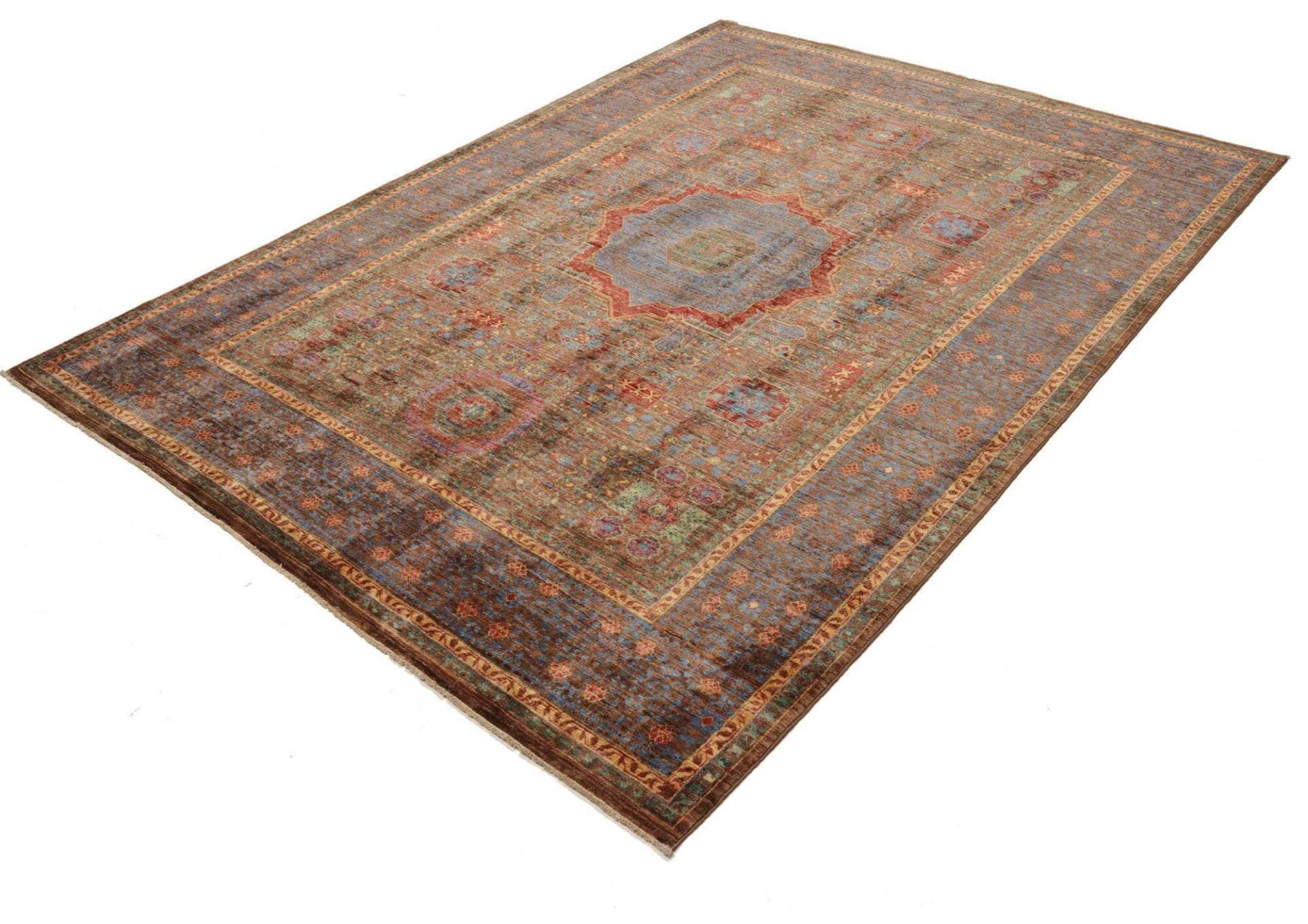 Handgeknüpfter Mamluk Orientteppich 178 × 240 cm