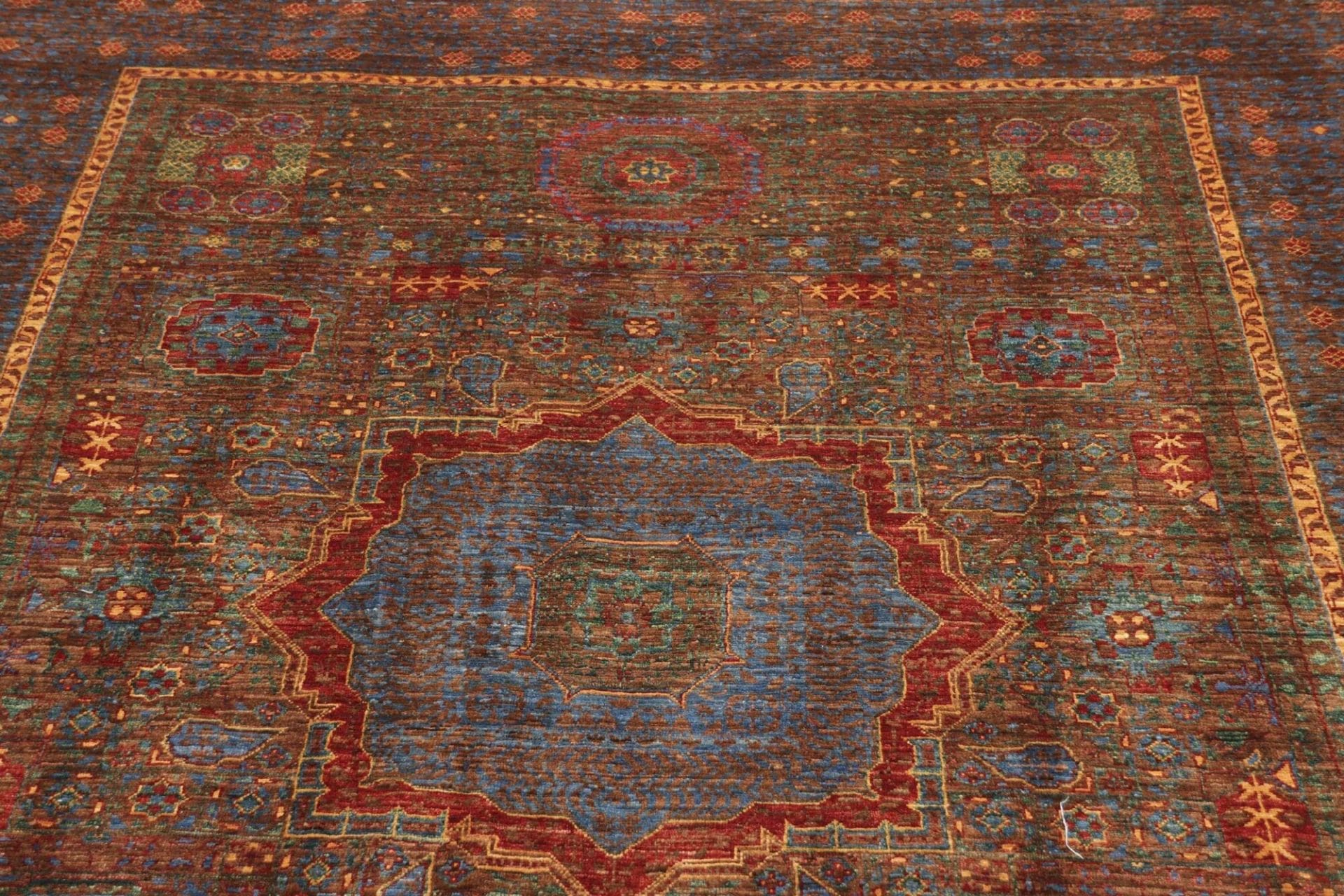 Handgeknüpfter Mamluk Orientteppich 178 × 240 cm