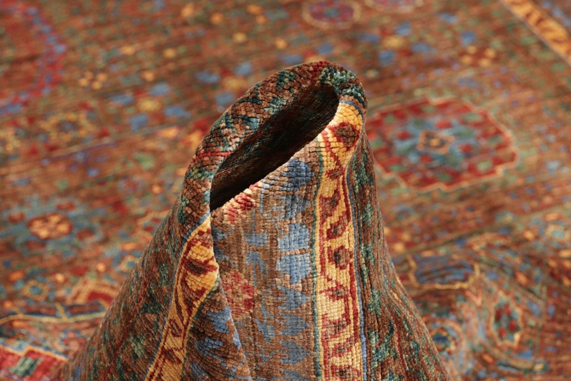 Handgeknüpfter Mamluk Orientteppich 178 × 240 cm