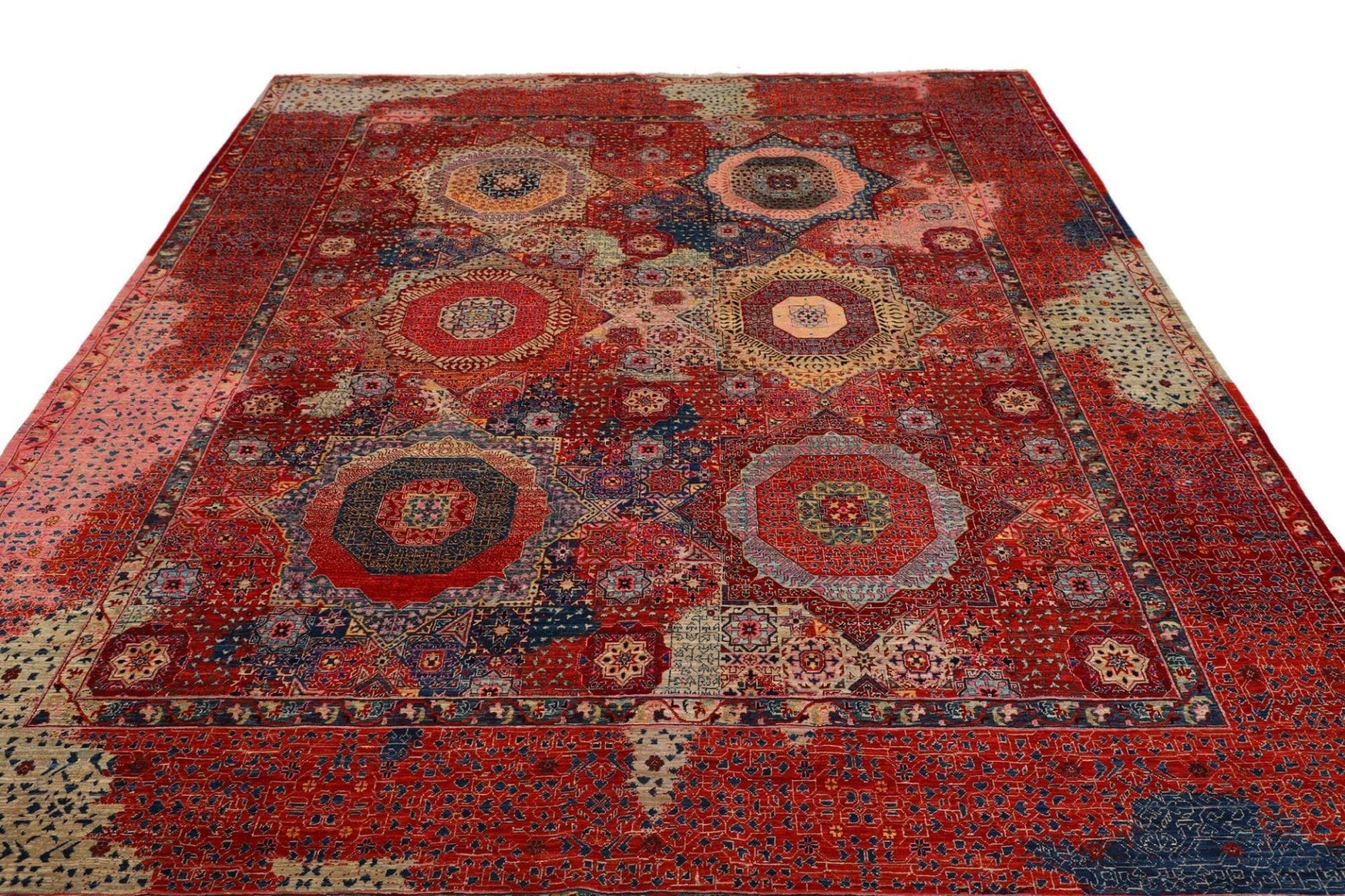 Mamluk Orientteppich aus Pakistan, 249 × 300 cm