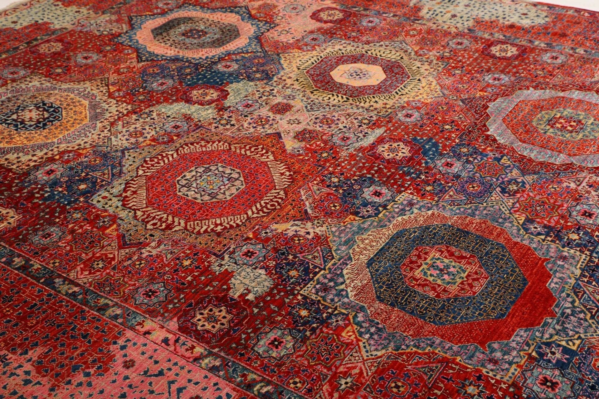 Mamluk Orientteppich aus Pakistan, 249 × 300 cm