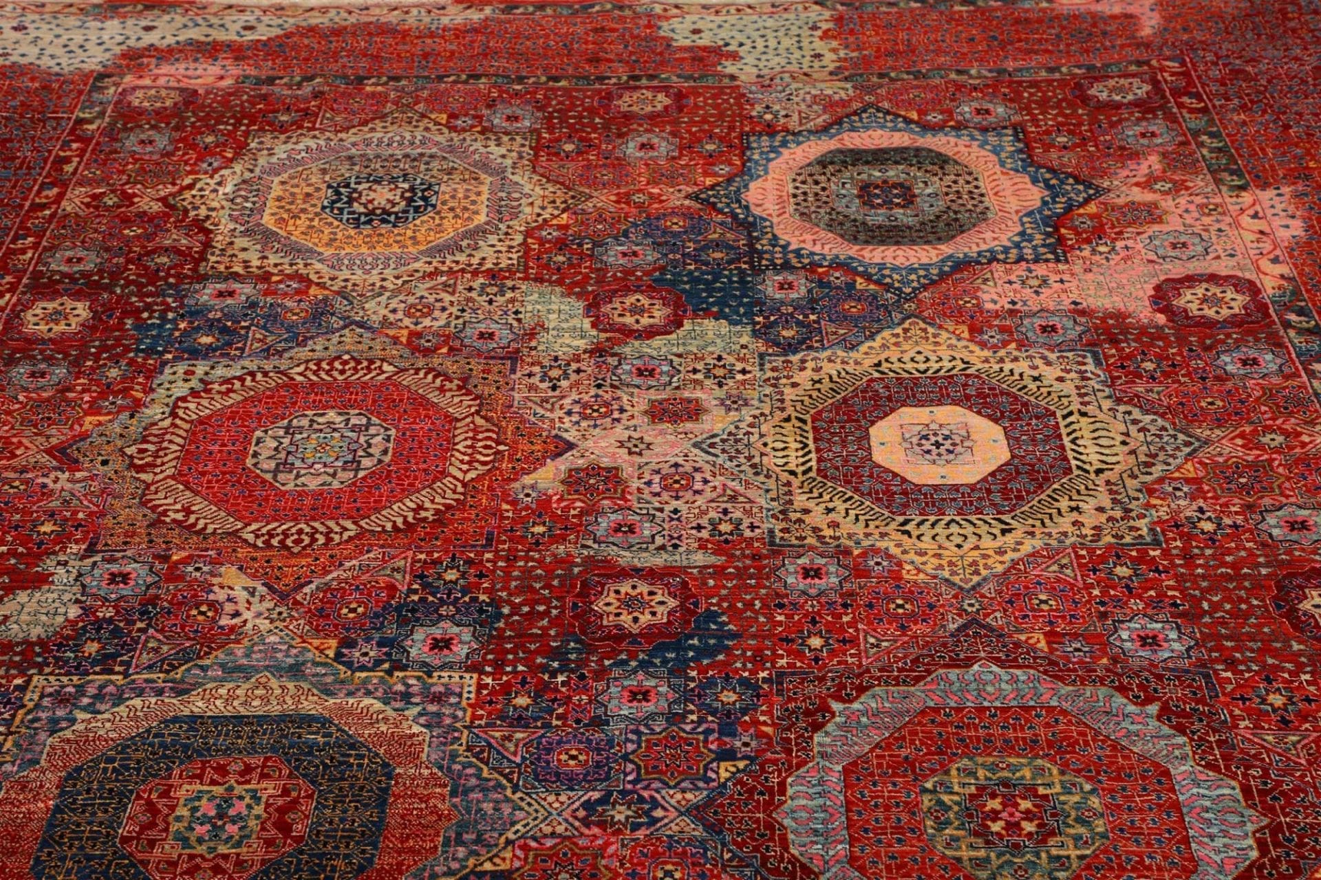 Mamluk Orientteppich aus Pakistan, 249 × 300 cm