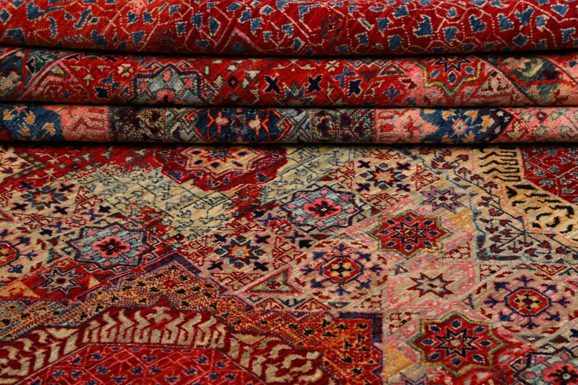Mamluk Orientteppich aus Pakistan, 249 × 300 cm