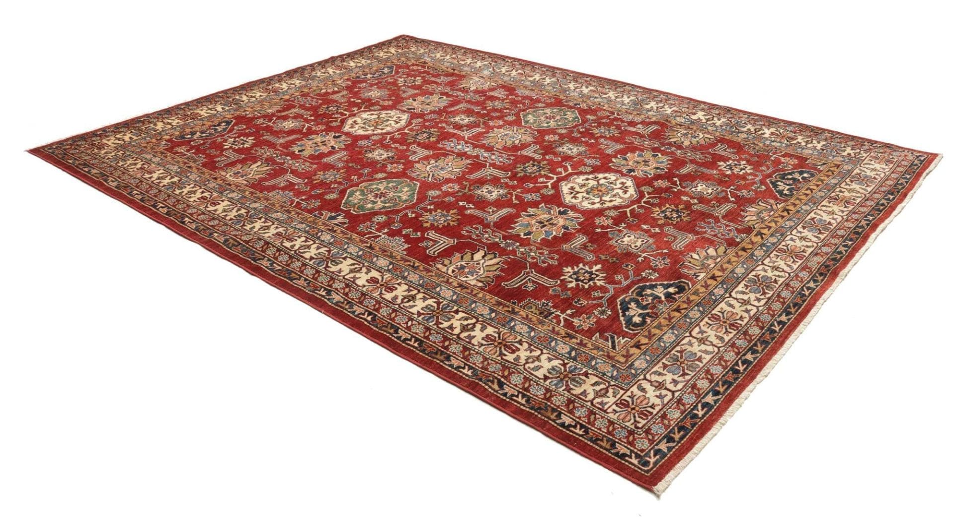 Kazak Orientteppich aus Pakistan, 245 × 318 cm