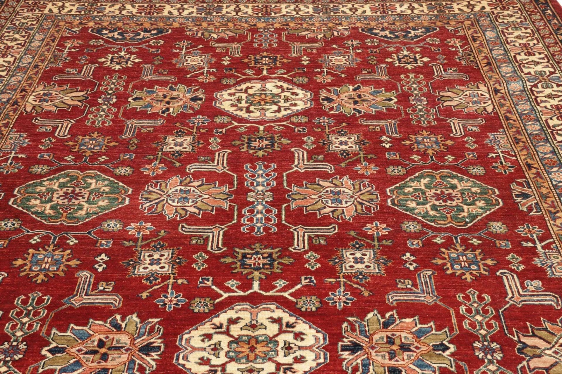 Kazak Orientteppich aus Pakistan, 245 × 318 cm