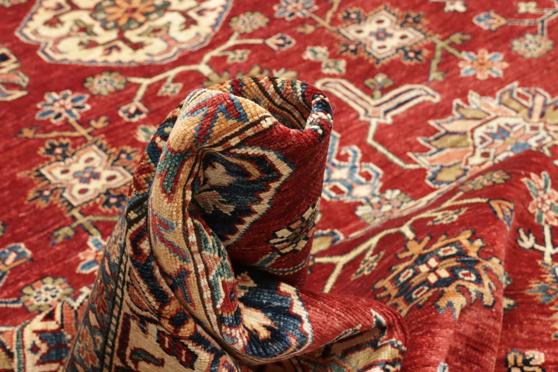 Kazak Orientteppich aus Pakistan, 245 × 318 cm