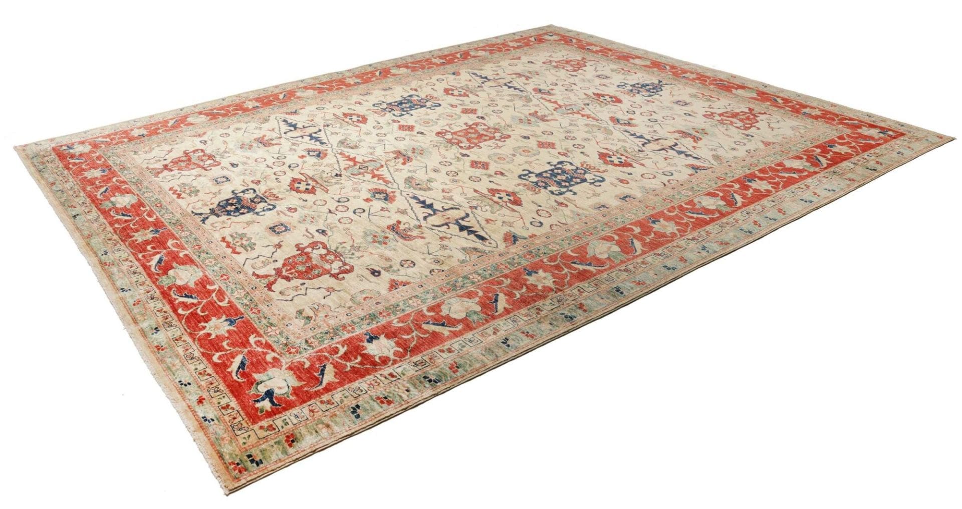 Kazak Orientteppich aus Pakistan, 311 × 375 cm