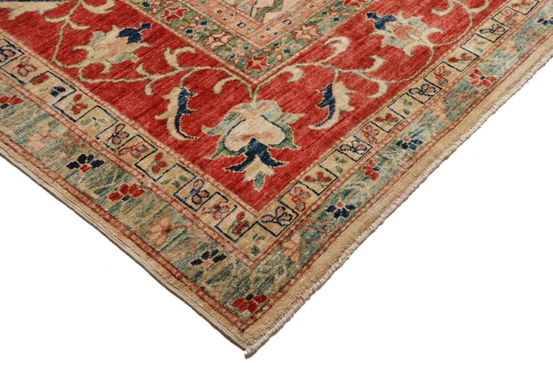 Kazak Orientteppich aus Pakistan, 311 × 375 cm