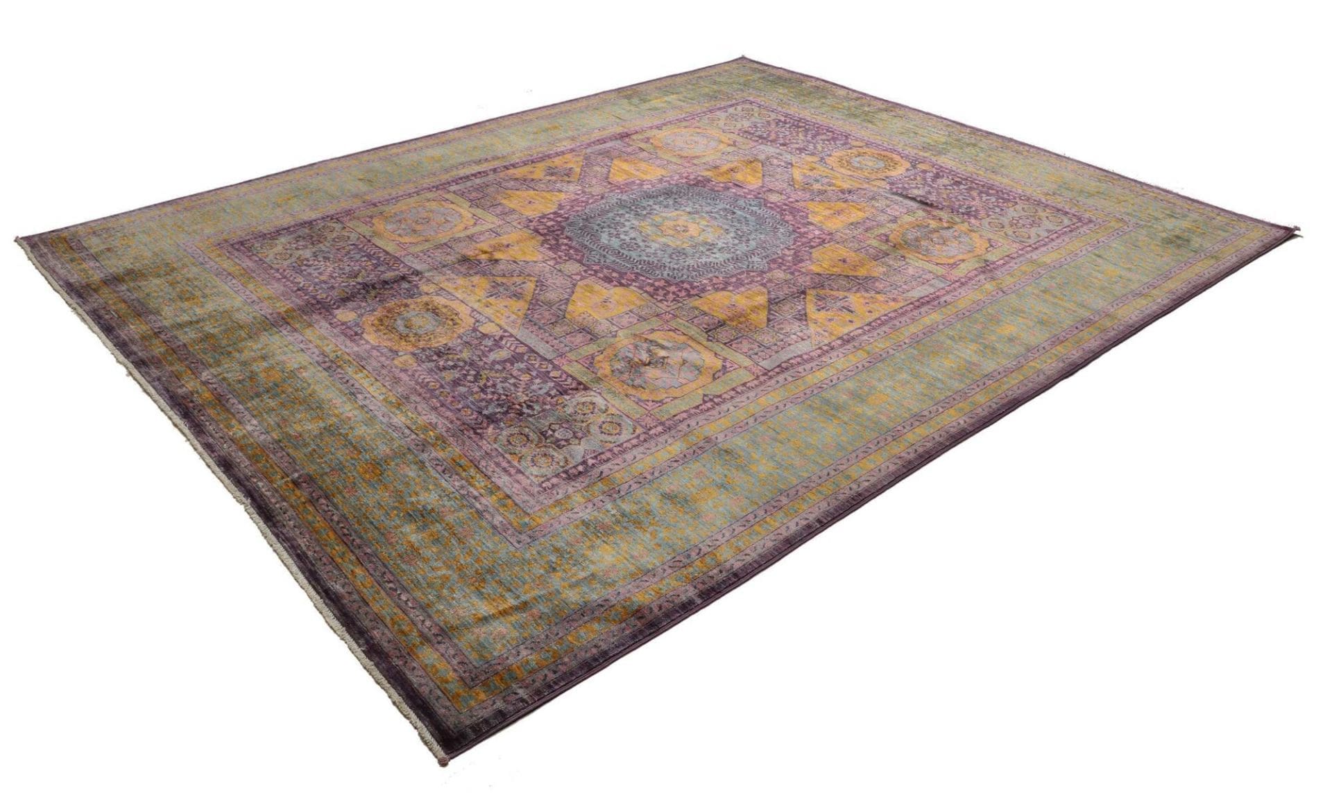 Mamluk Orientteppich 246 × 303 cm aus Wolle, handgeknüpft