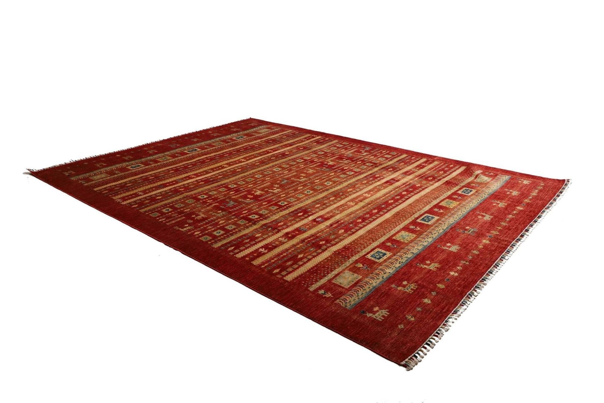 Handgeknüpfter Samarkand Orientteppich 278 × 370 cm