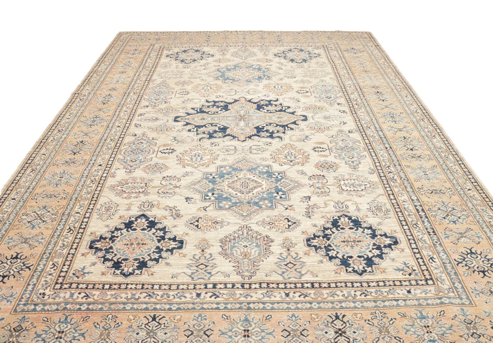 Kazak Orientteppich aus Pakistan, 274 × 396 cm