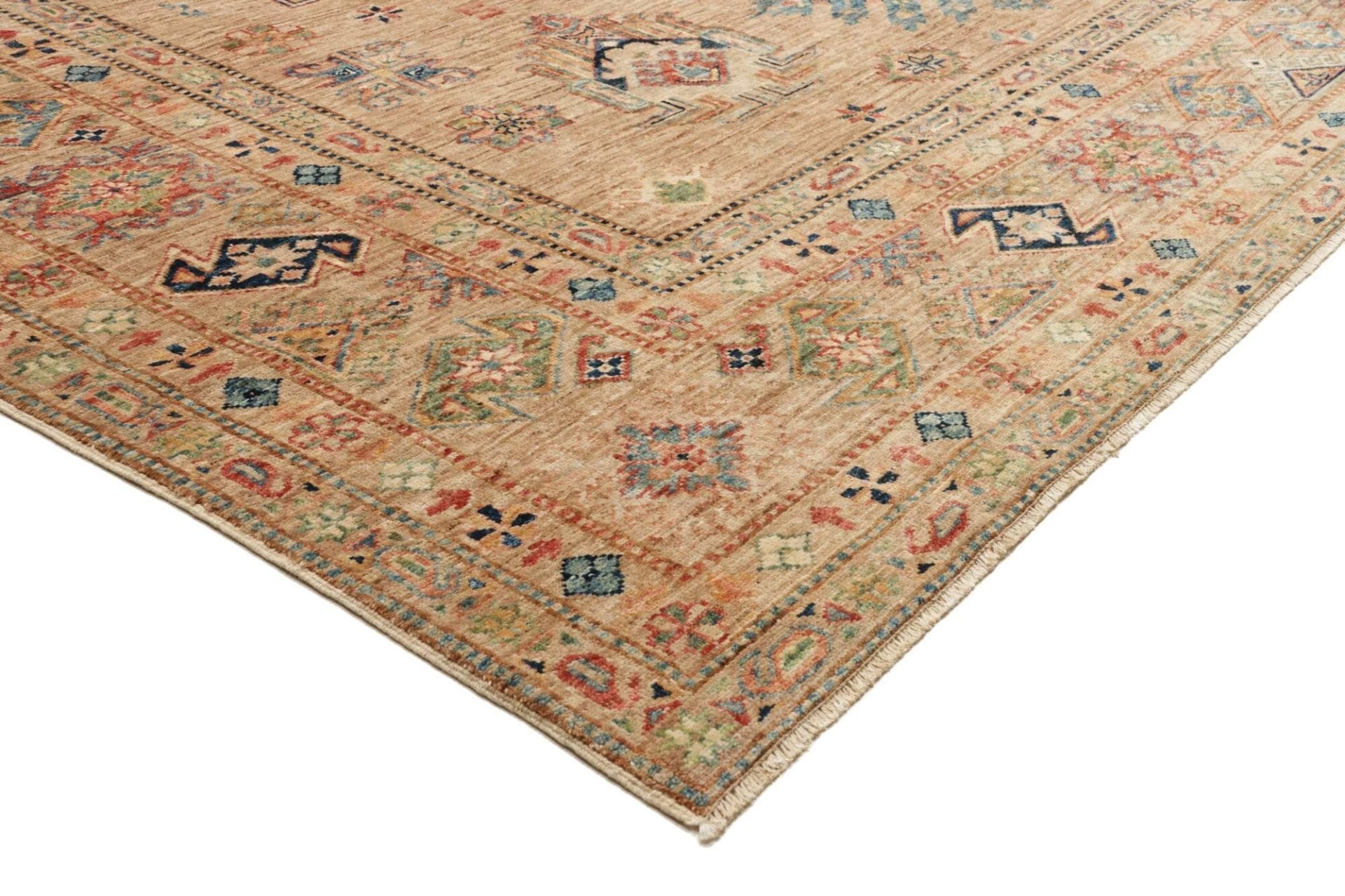 Handgeknüpfter Kazak Orientteppich, 254 × 307 cm, Wolle